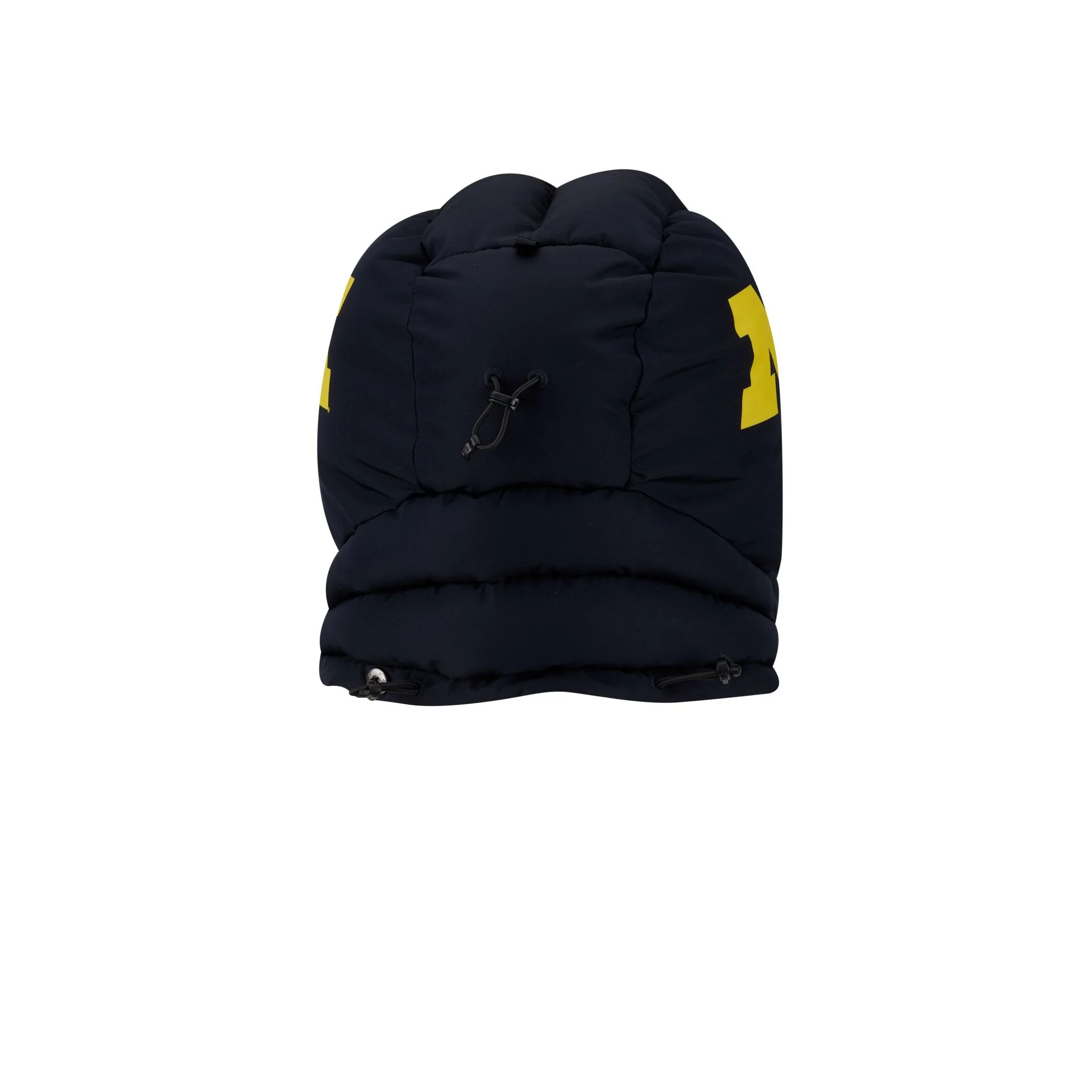 Michigan Wolverines Helmet Puffer Hood - Image 6
