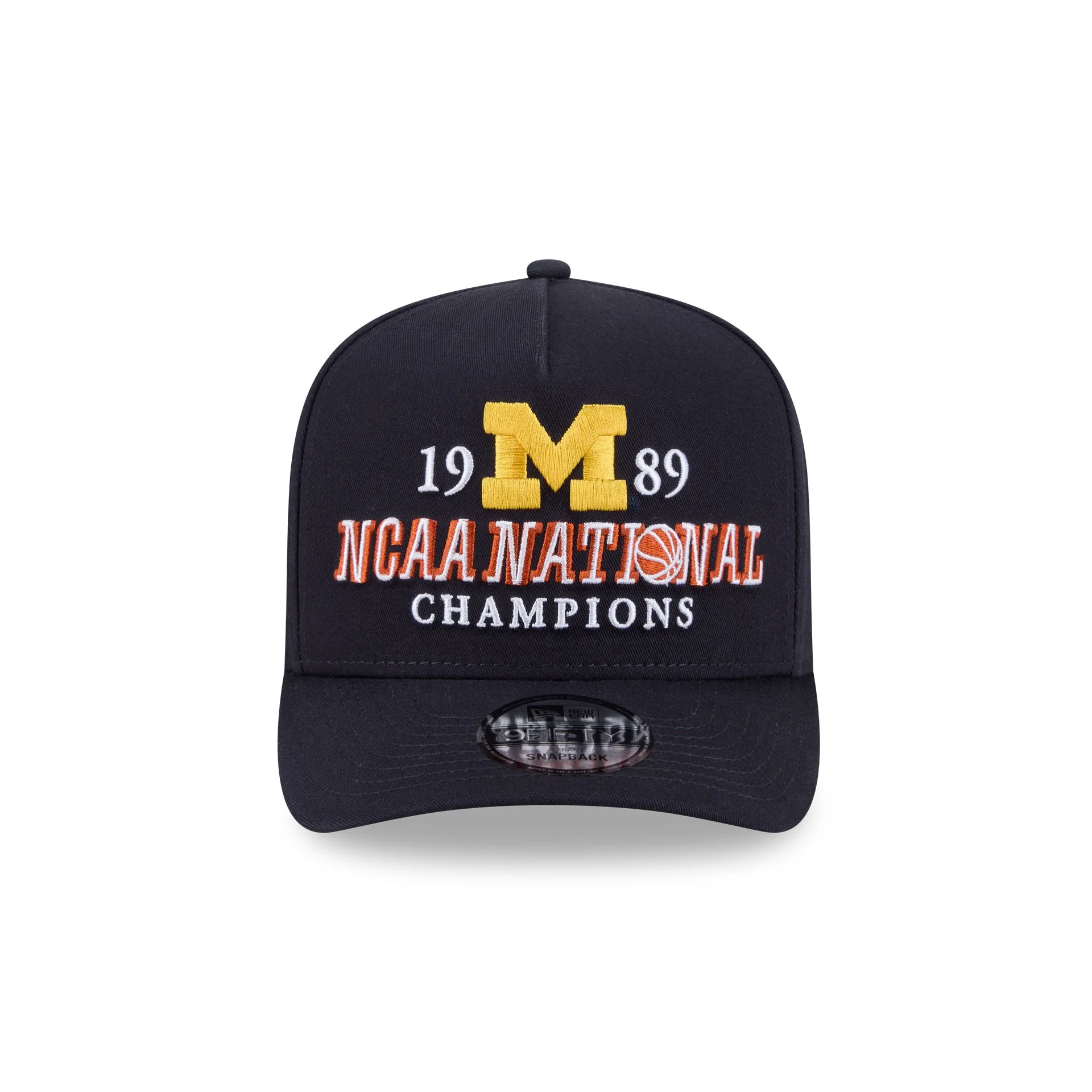 Michigan Wolverines Historic Win 9FIFTY A-Frame Snapback Hat - Image 2