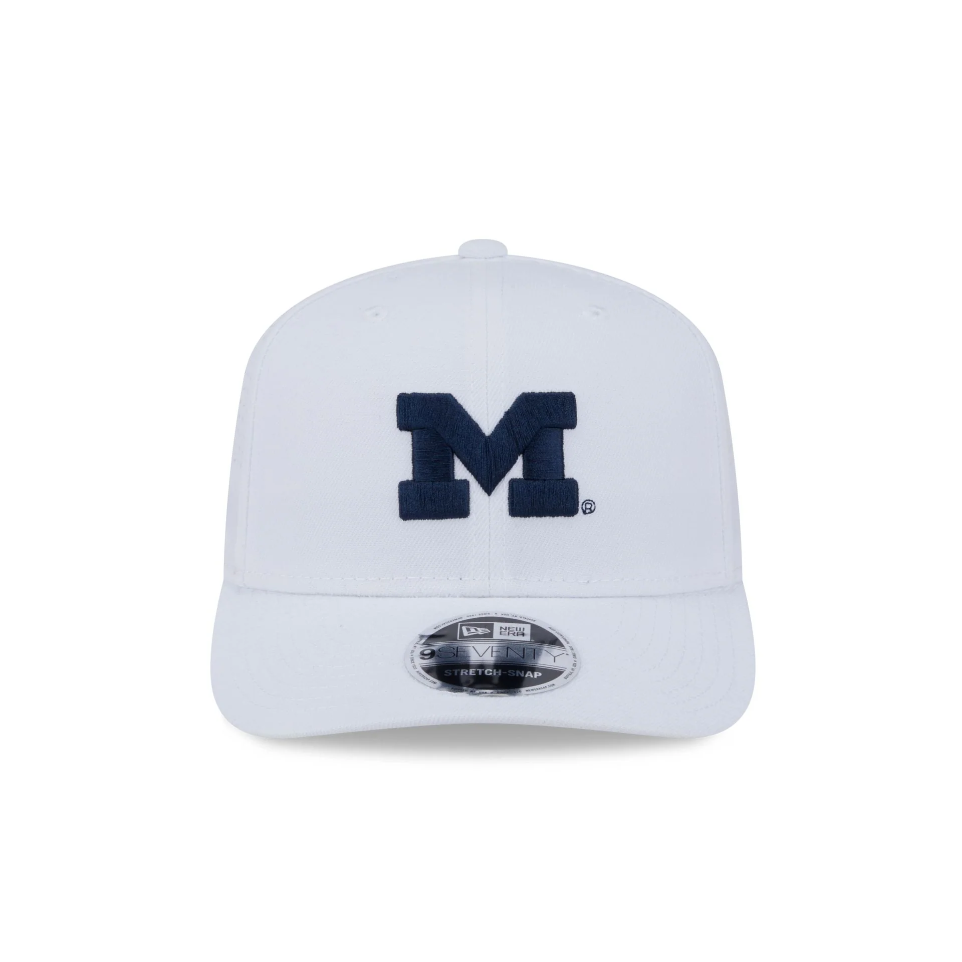 Michigan Wolverines Optic White Performance 9SEVENTY Stretch-Snap Hat - Image 2