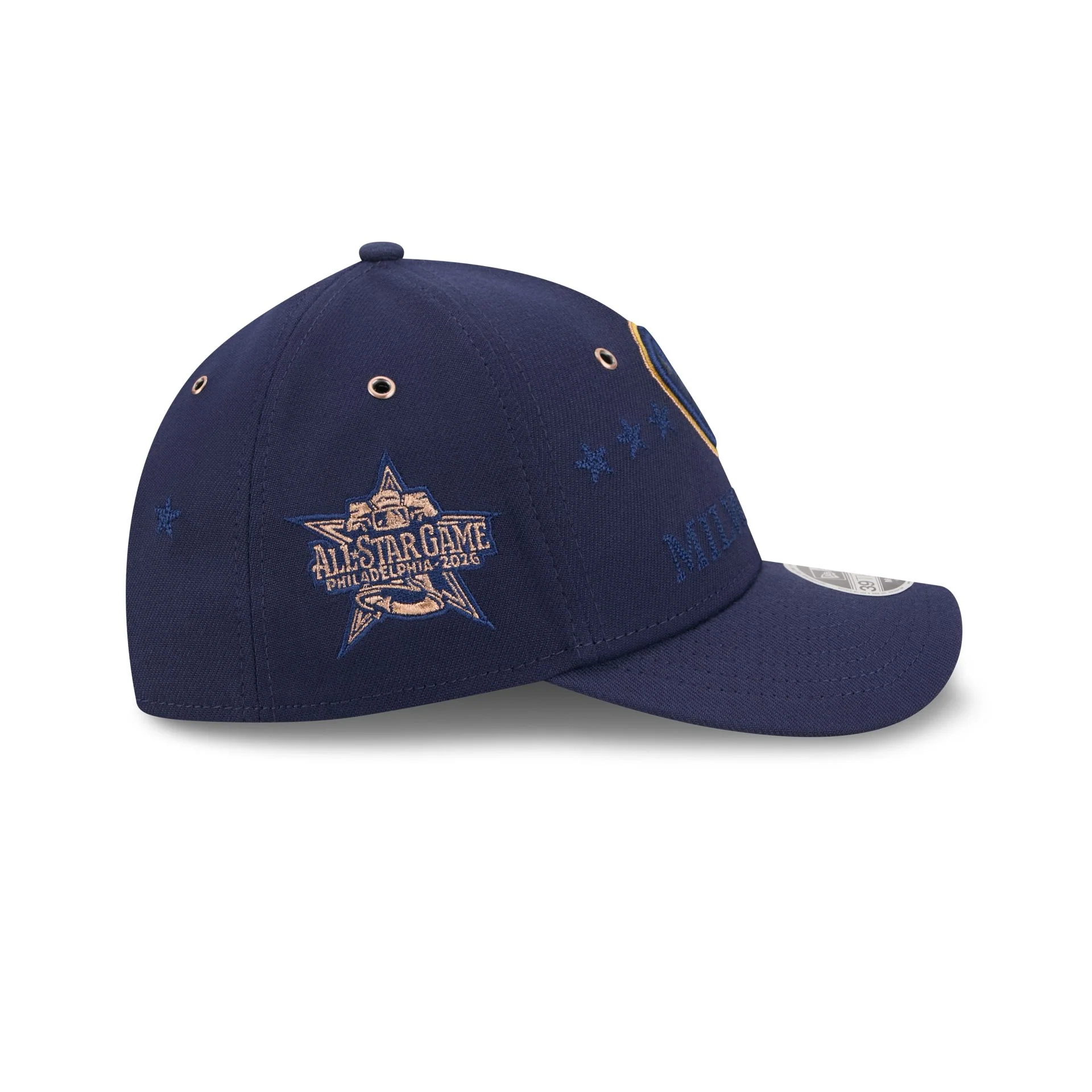 Milwaukee Brewers 2026 All-Star Game 39THIRTY M-Crown Stretch Fit Hat - Image 4