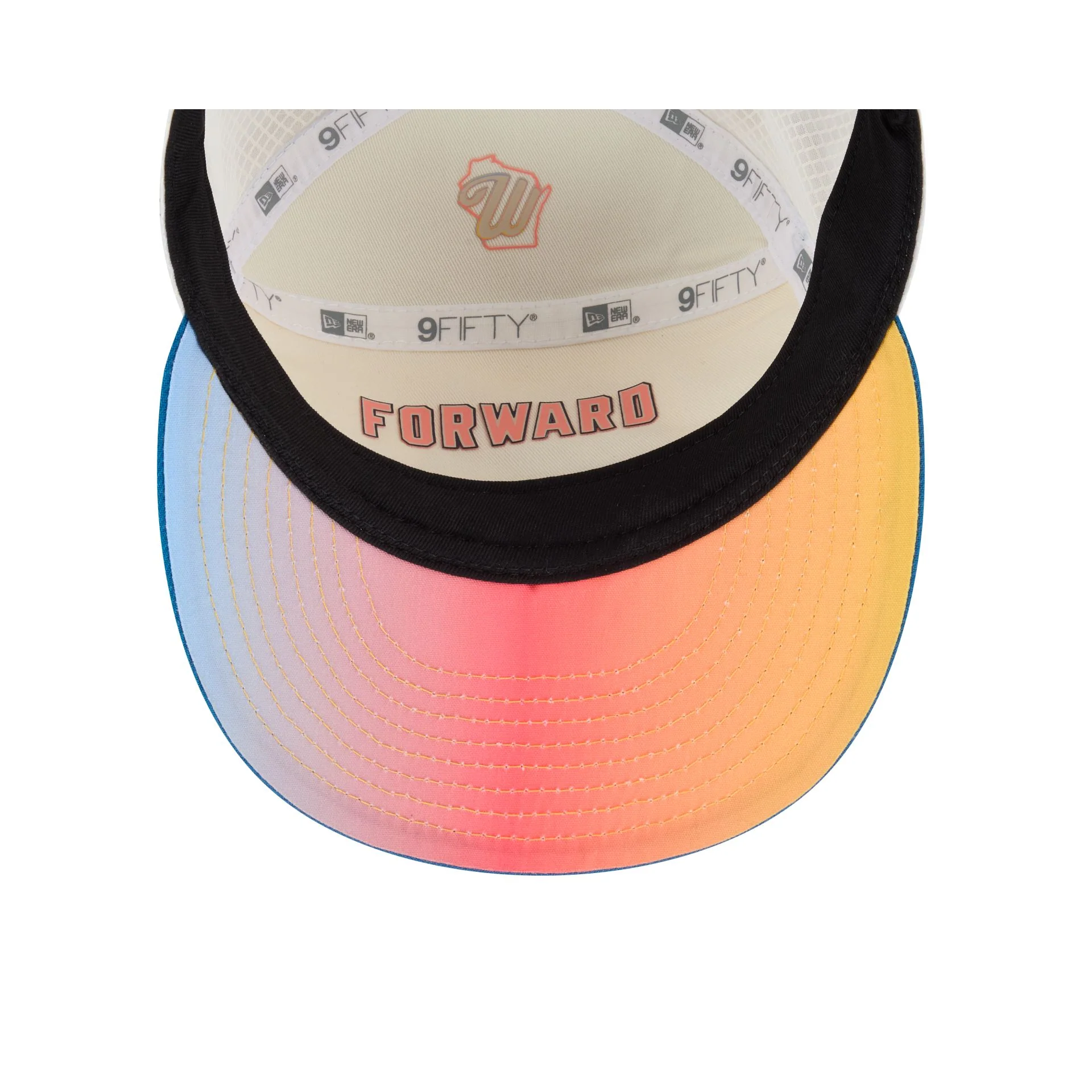 Milwaukee Brewers 2026 City Connect Fan Pack Split Panel 9FIFTY Snapback Hat - Image 7