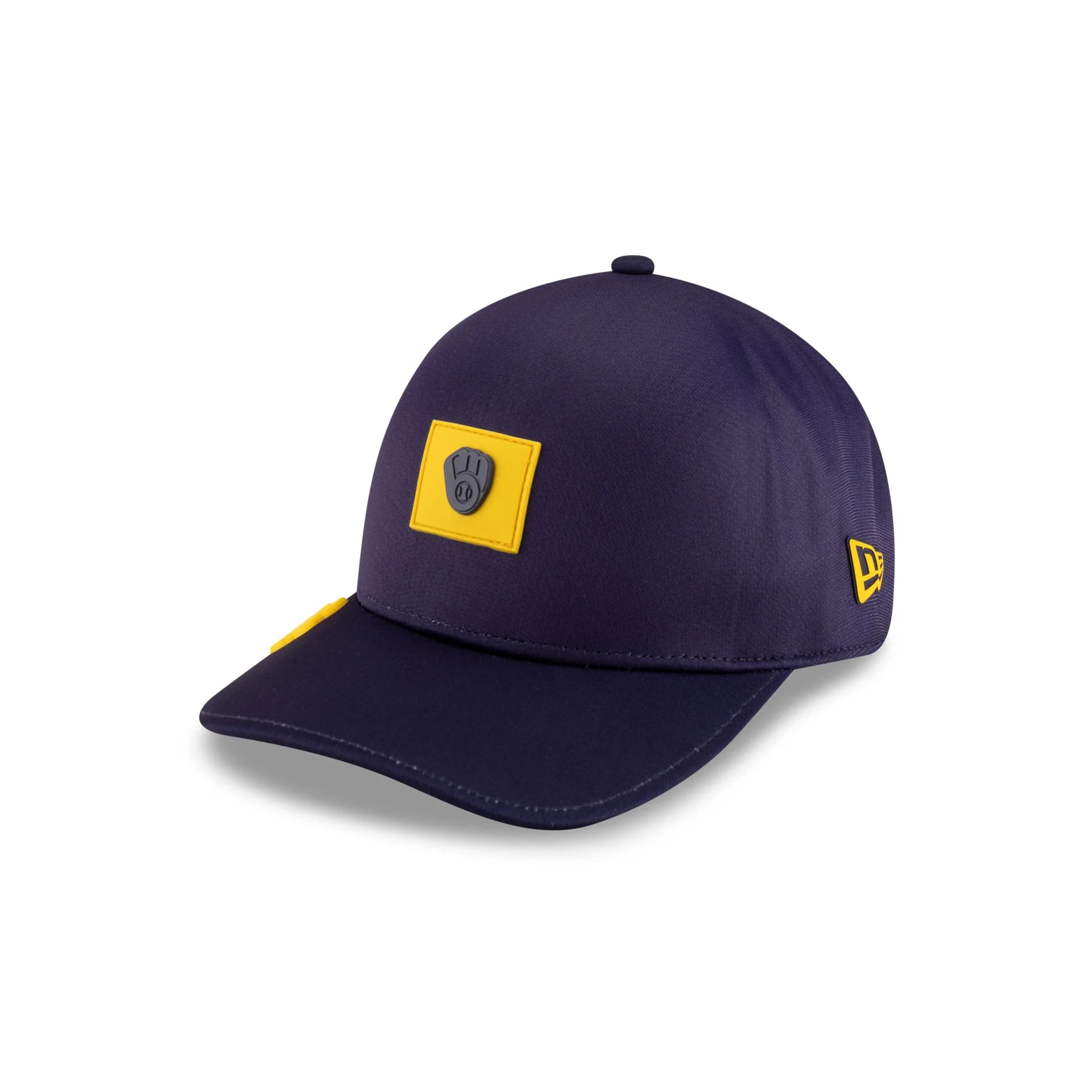 Milwaukee Brewers 2026 Clubhouse Shadow Tech 39THIRTY INFINITY Stretch Fit Hat - Image 3