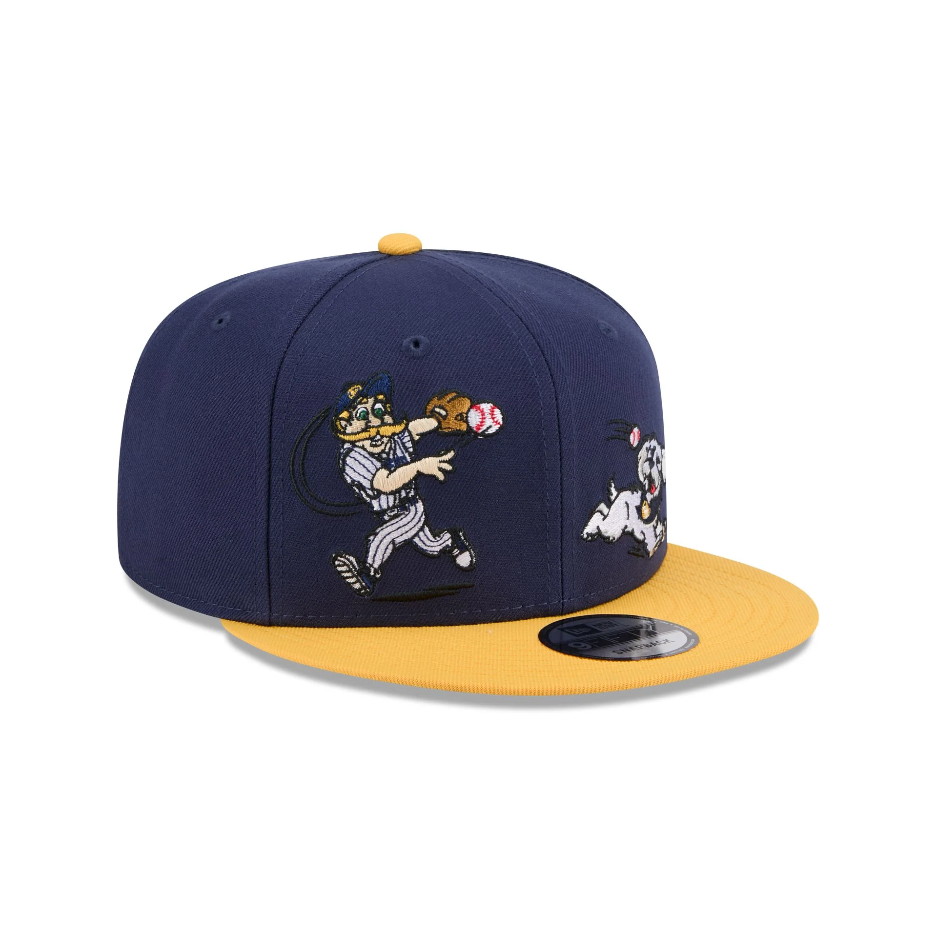 Milwaukee Brewers Generation Mascots 9FIFTY Snapback Hat - Image 3