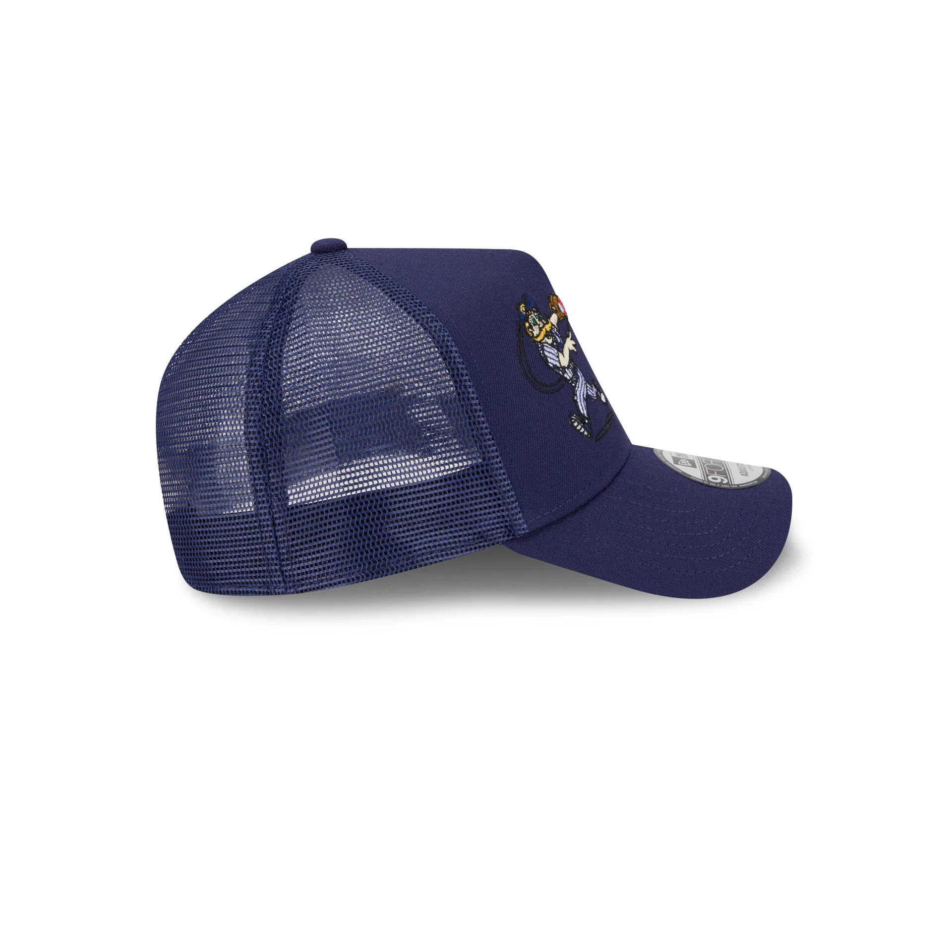 Milwaukee Brewers Generation Mascots 9FORTY A-Frame Trucker Hat - Image 5