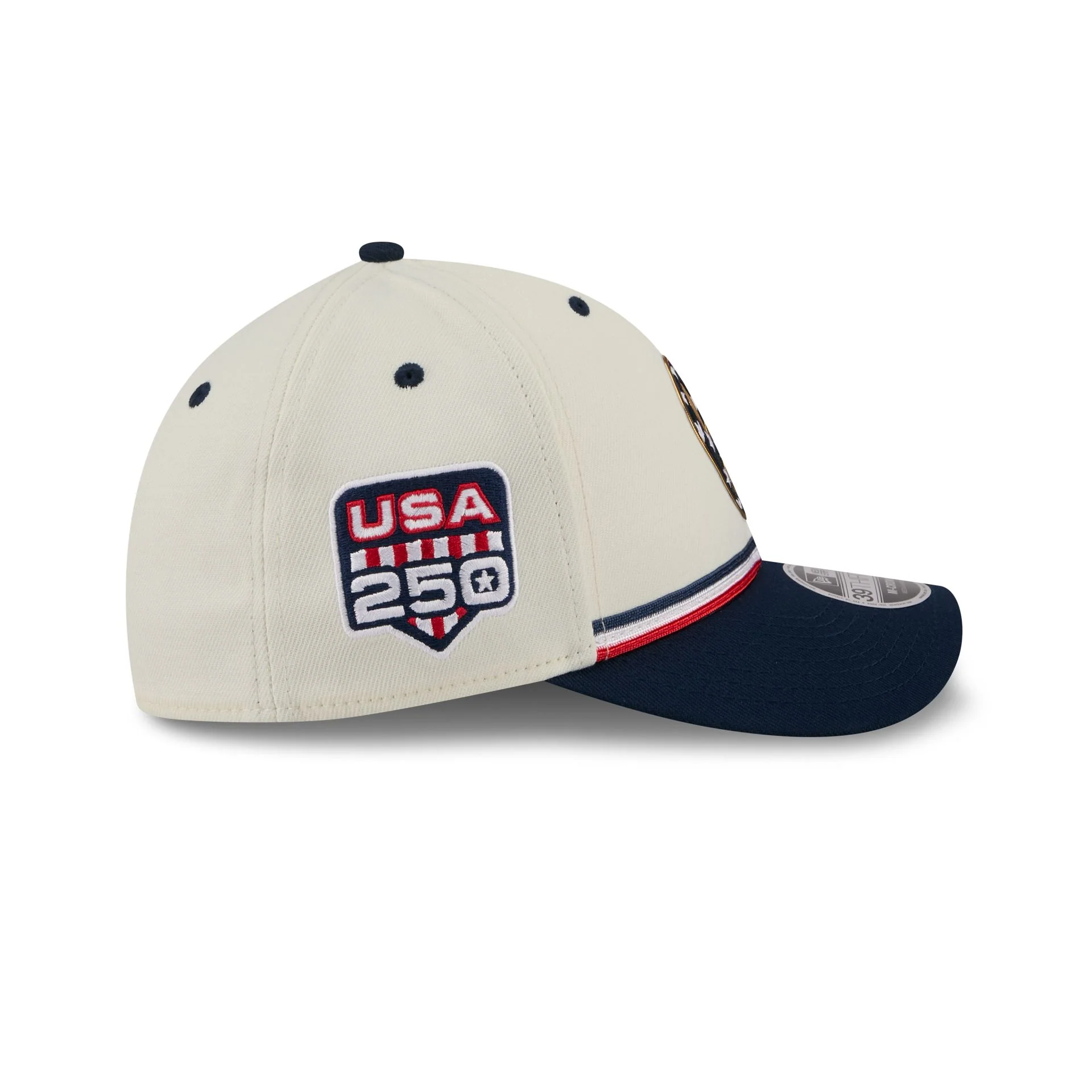 Milwaukee Brewers Independence Day 2026 39THIRTY M-Crown Stretch Fit Hat - Image 4