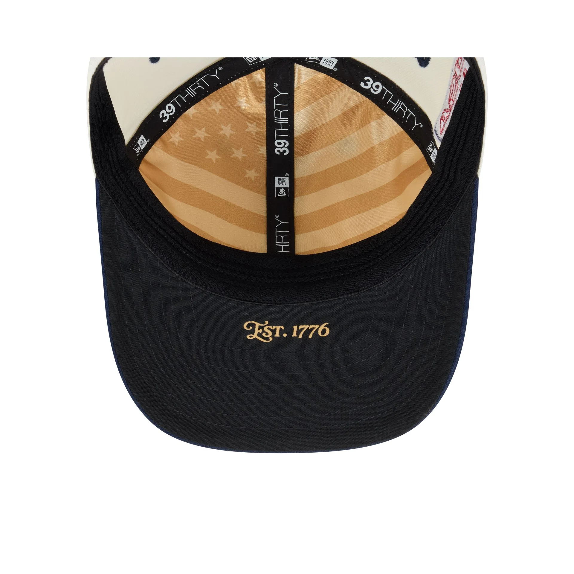 Milwaukee Brewers Independence Day 2026 39THIRTY M-Crown Stretch Fit Hat - Image 7