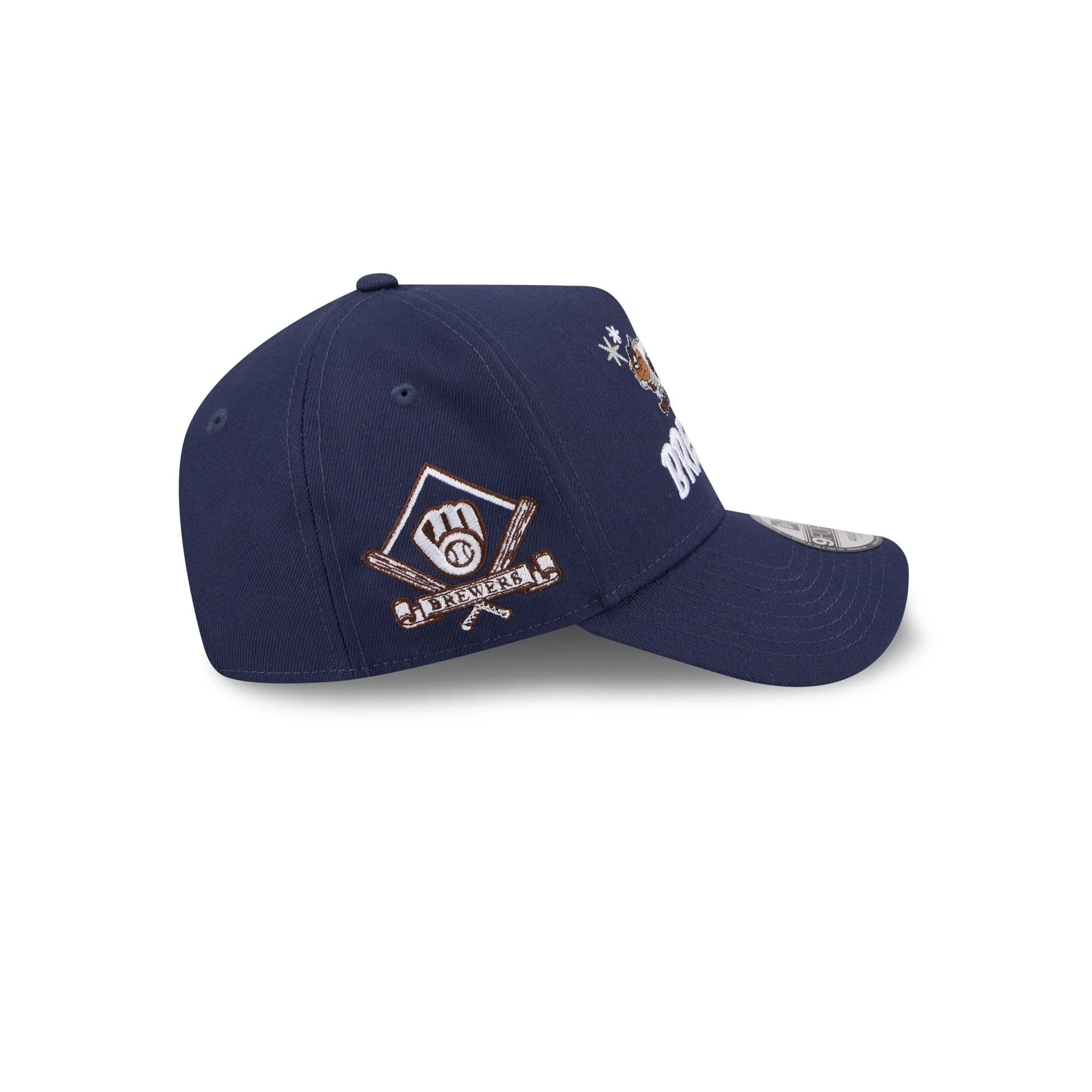 Milwaukee Brewers Looney Tunes 9FORTY A-Frame Snapback Hat - Image 4