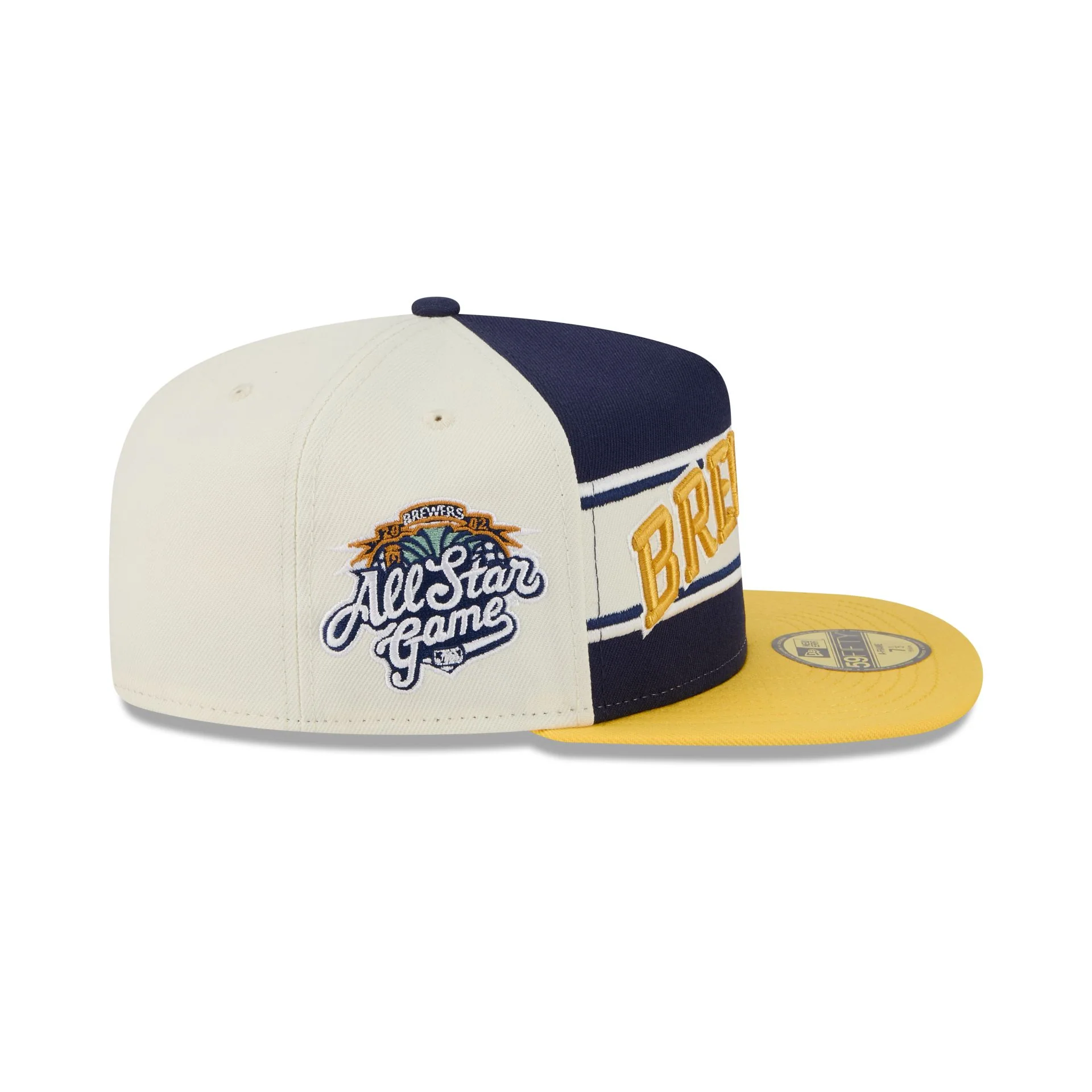 Milwaukee Brewers Summer Derby 59FIFTY A-Frame Fitted Hat - Image 4