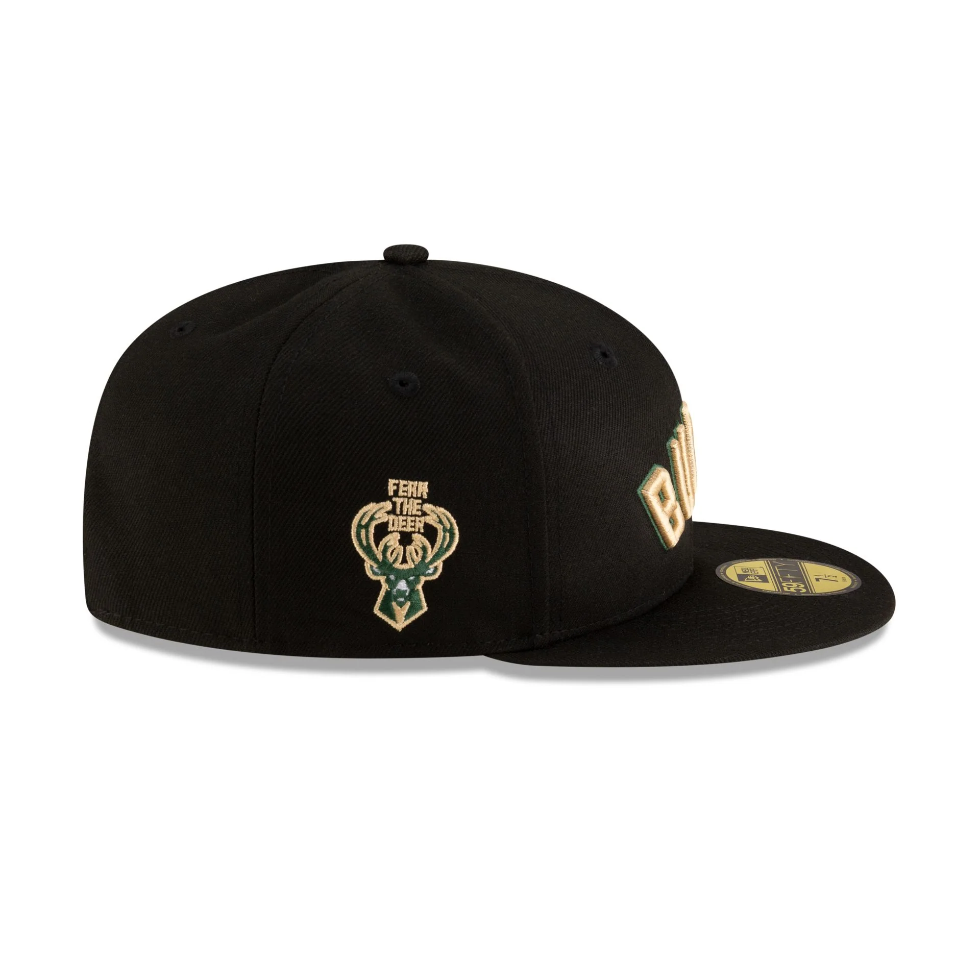 Milwaukee Bucks 2025 Statement Edition 59FIFTY Fitted Hat - Image 4