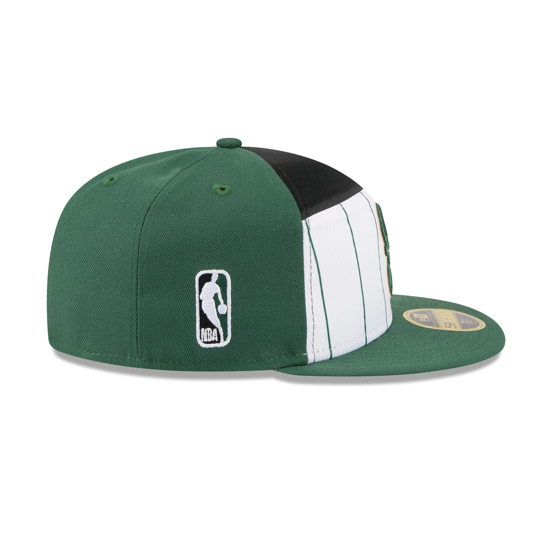 Milwaukee Bucks 2025 Tip-Off Split Panel 59FIFTY Fitted Hat - Image 5