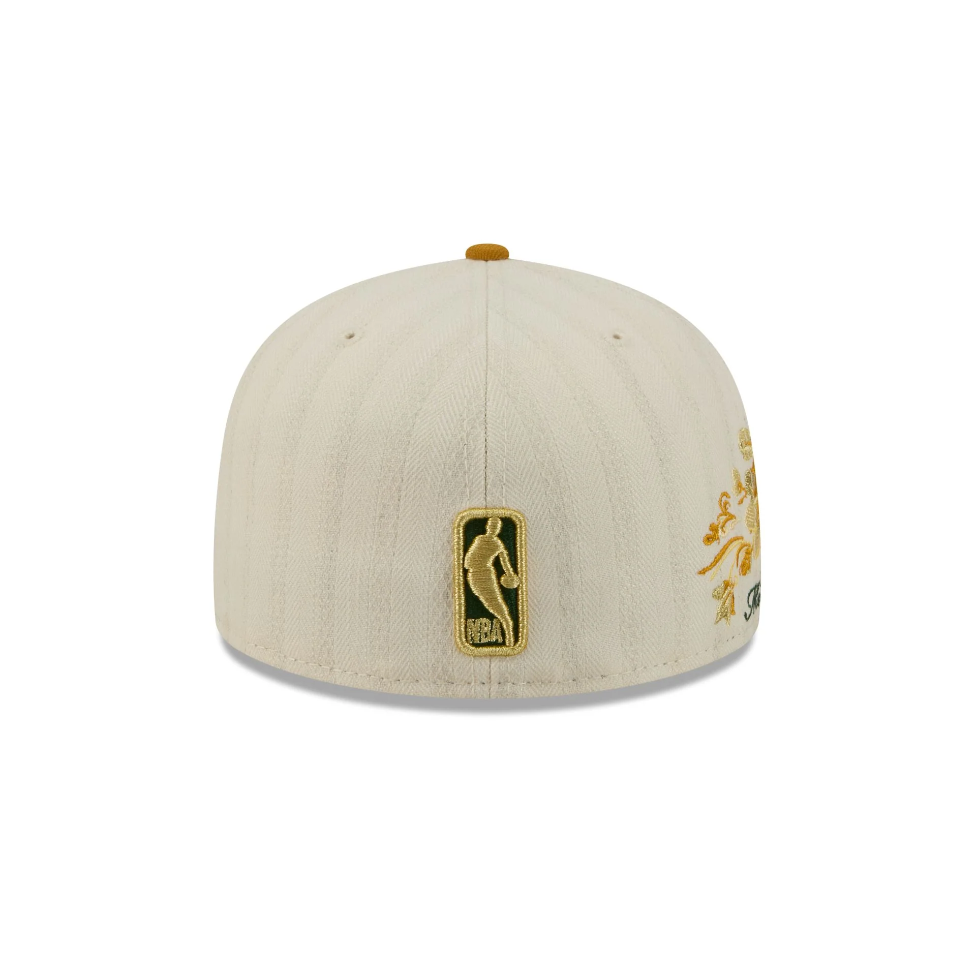 Milwaukee Bucks Chrome Herringbone 59FIFTY Fitted Hat - Image 6
