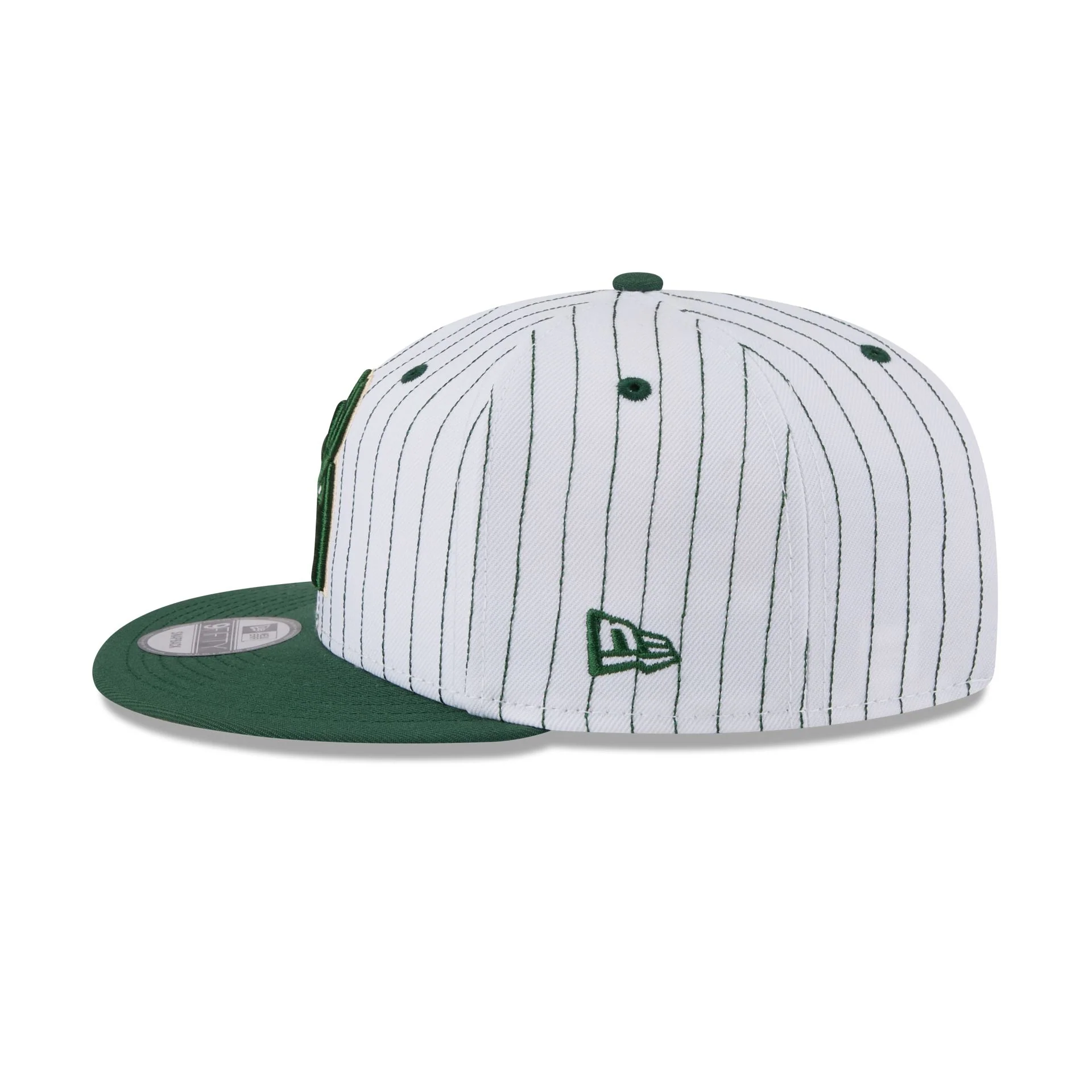Milwaukee Bucks Deceptor Pinstripe 9FIFTY Snapback Hat - Image 5