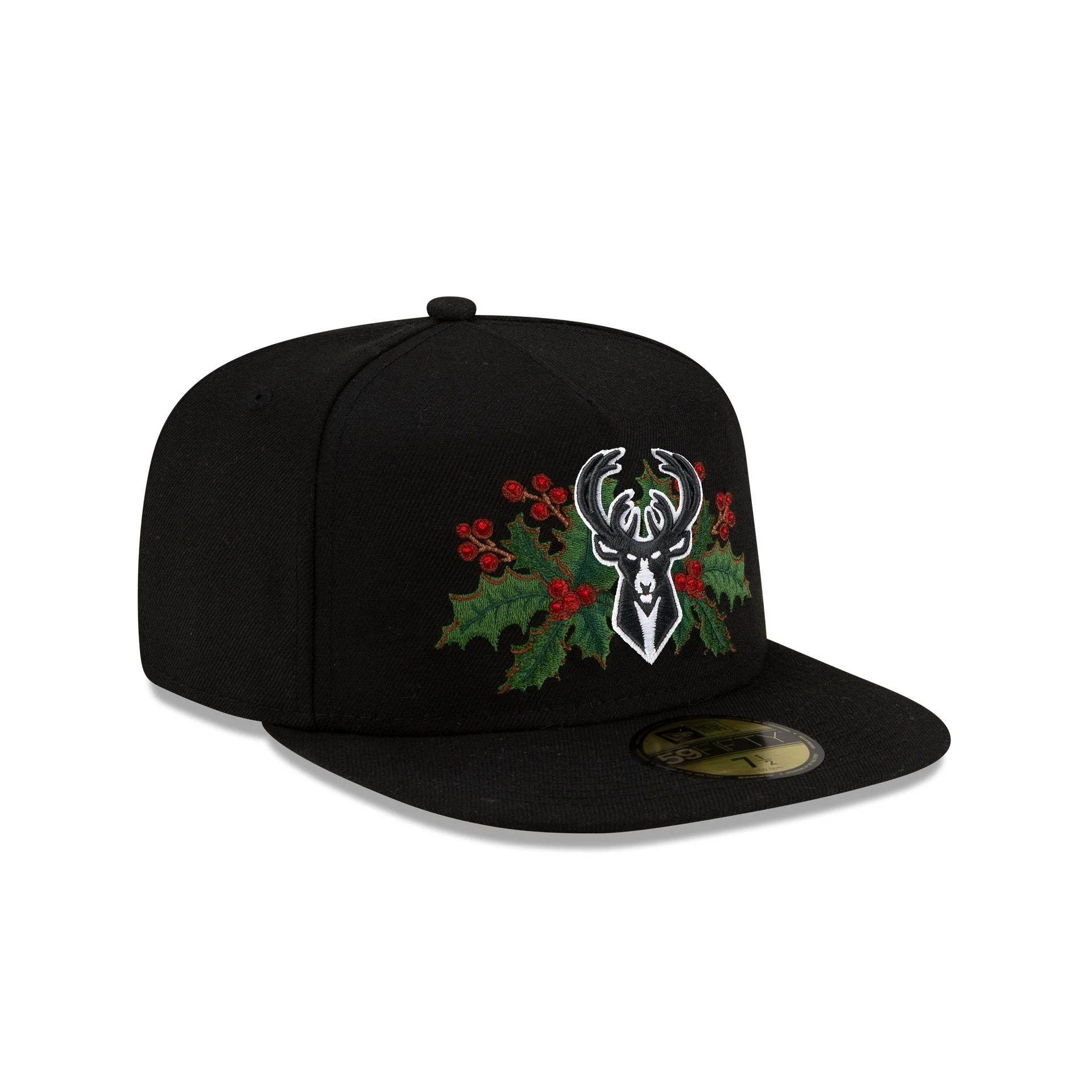 Milwaukee Bucks Holly 59FIFTY A-Frame Fitted Hat - Image 3