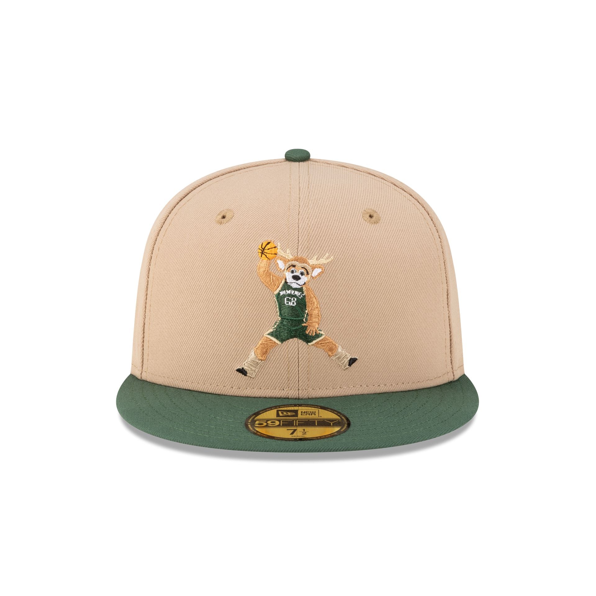 Milwaukee Bucks Mascot Camel 59FIFTY Fitted Hat - Image 2