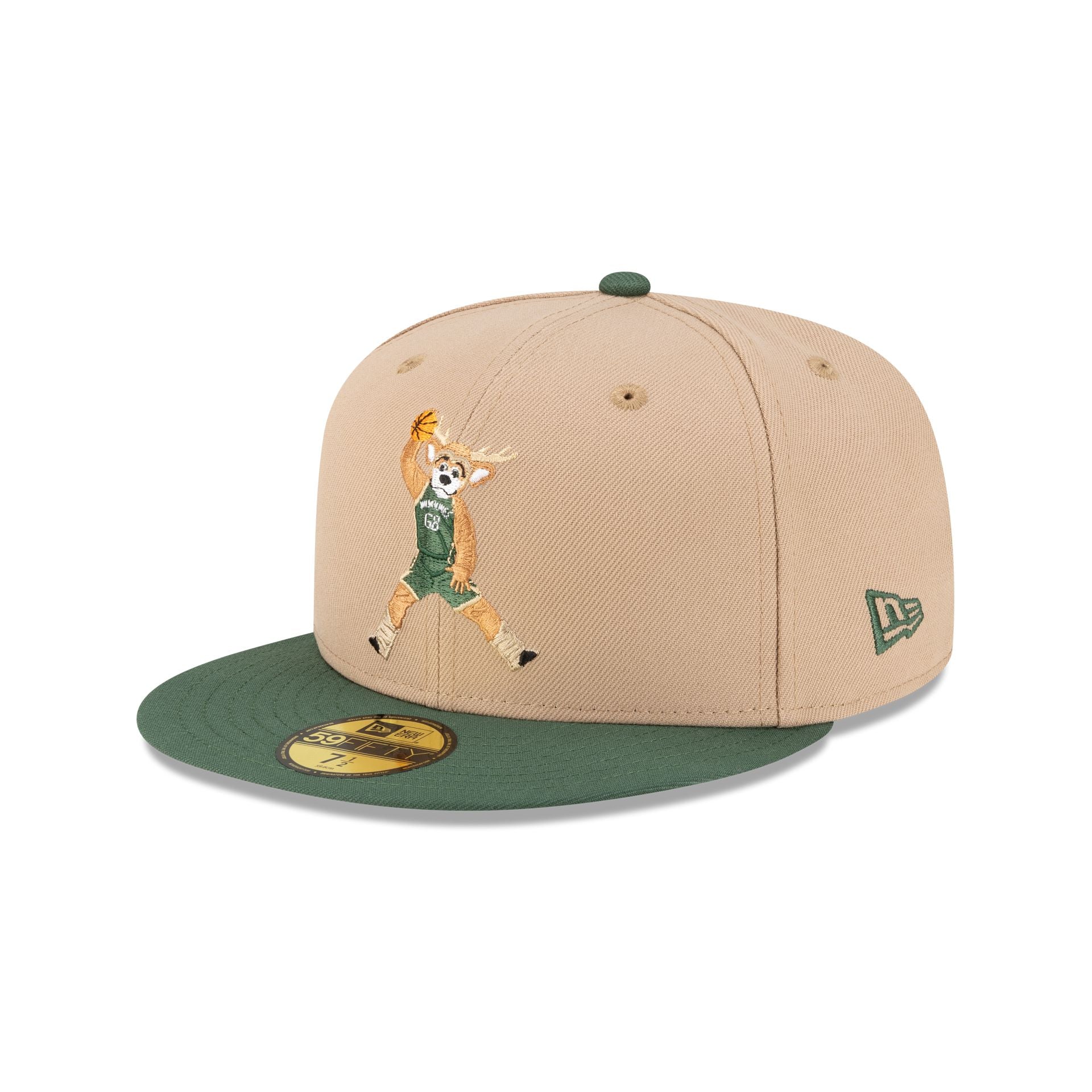 Milwaukee Bucks Mascot Camel 59FIFTY Fitted Hat - Image 3