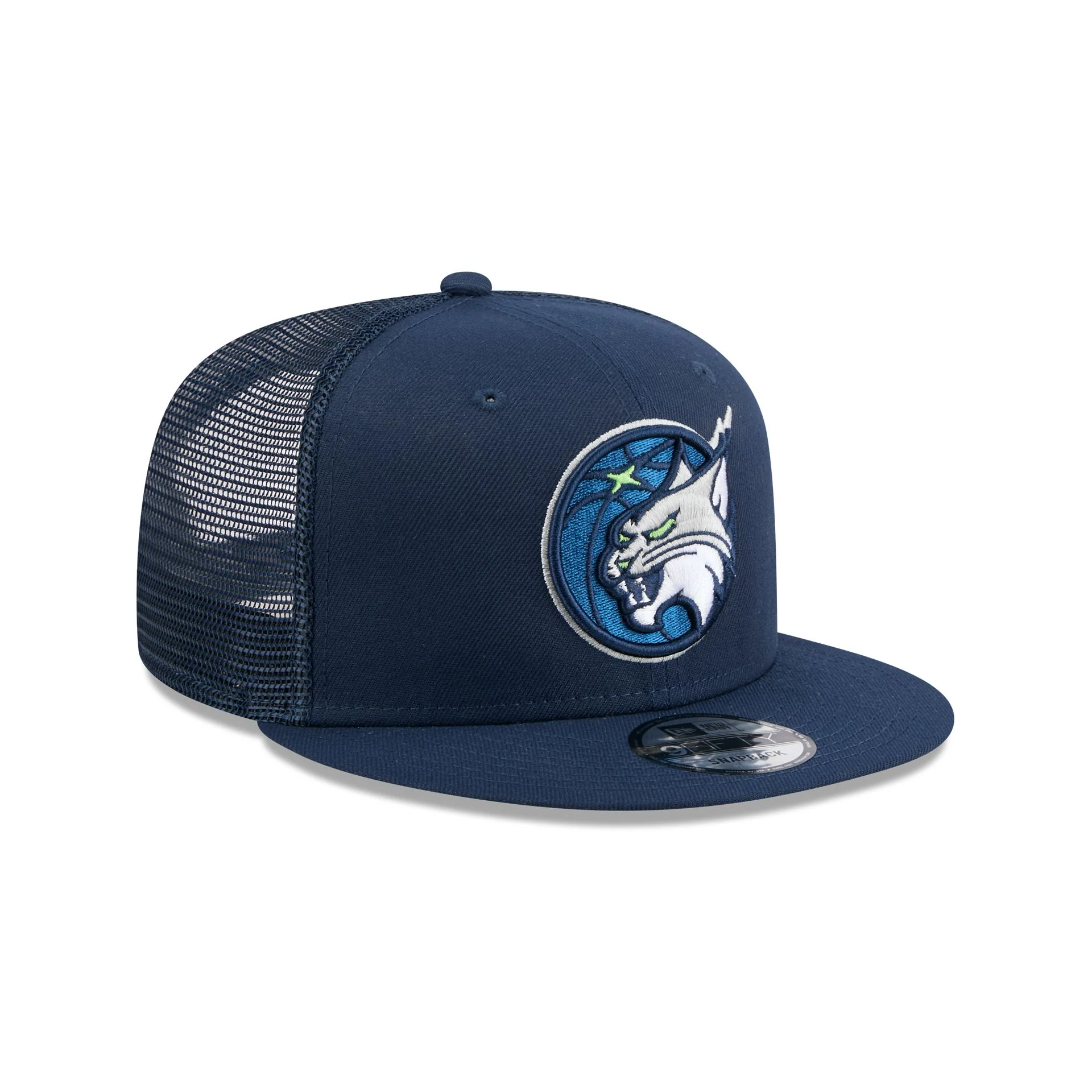 Minnesota Lynx Navy 9FIFTY Trucker Hat - Image 3