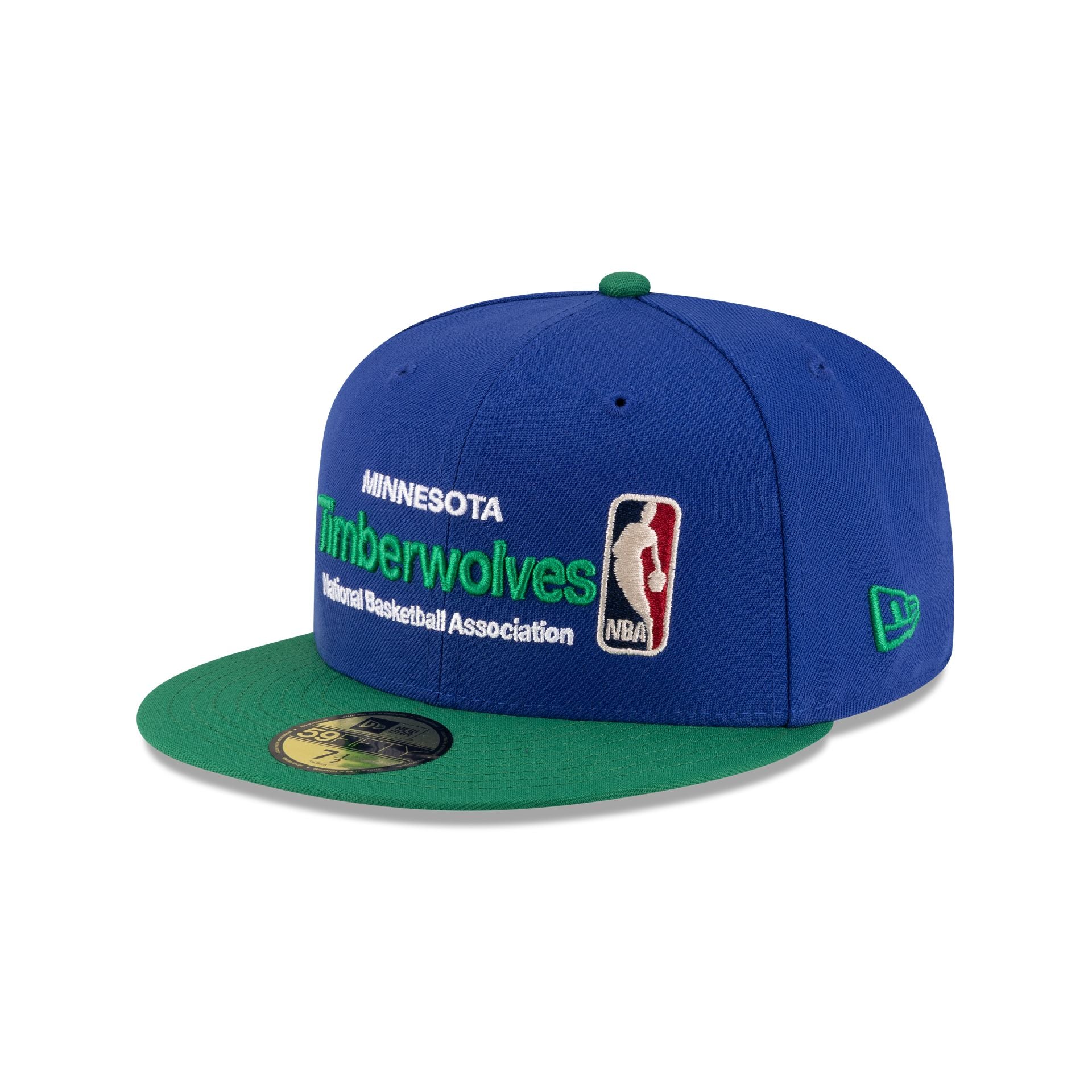 Minnesota Timberwolves 1989-1996 Hardwood Classics Sign Stack 59FIFTY Fitted Hat - Image 3