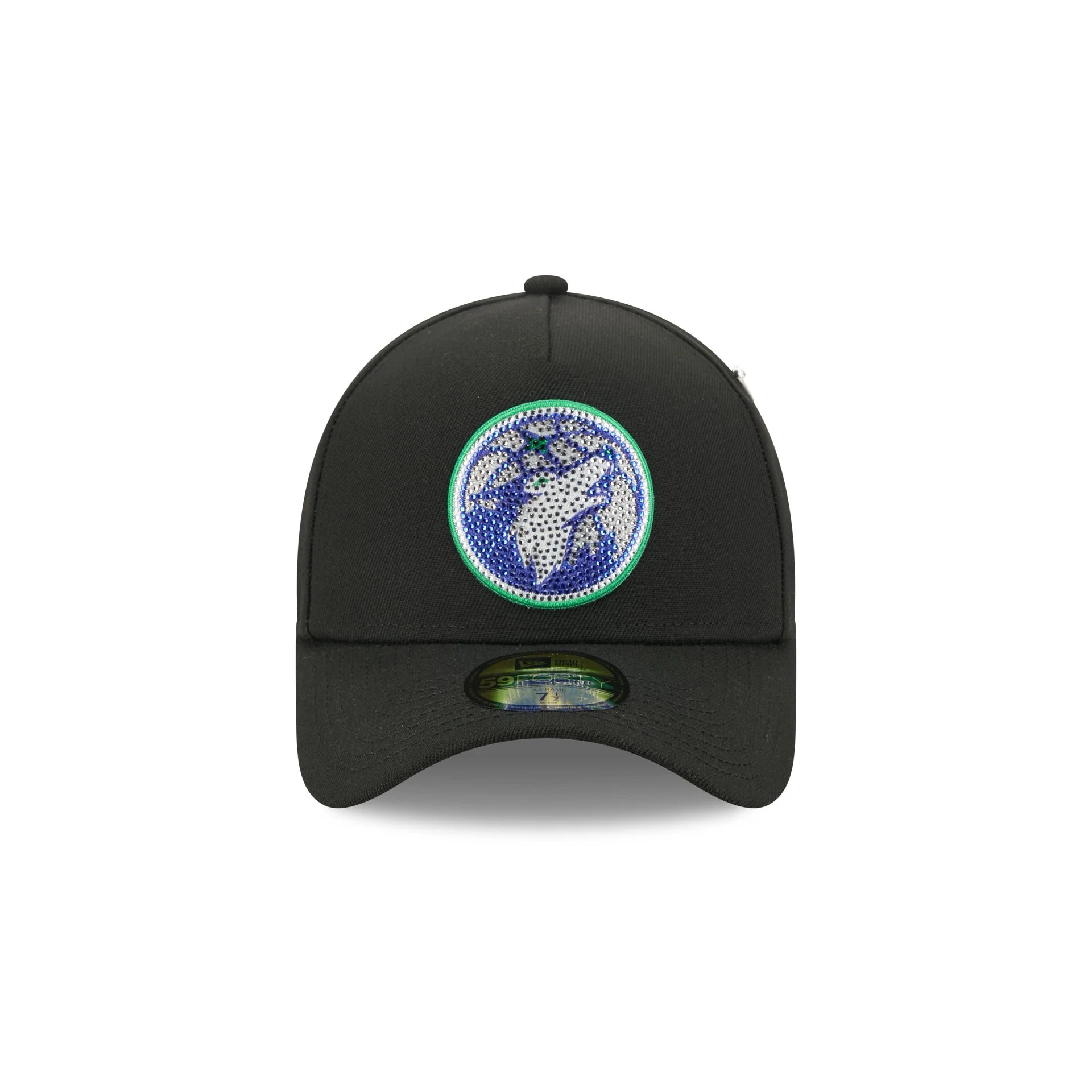 Minnesota Timberwolves 2026 Draft Black 59FORTY A-Frame Fitted Hat - Image 2