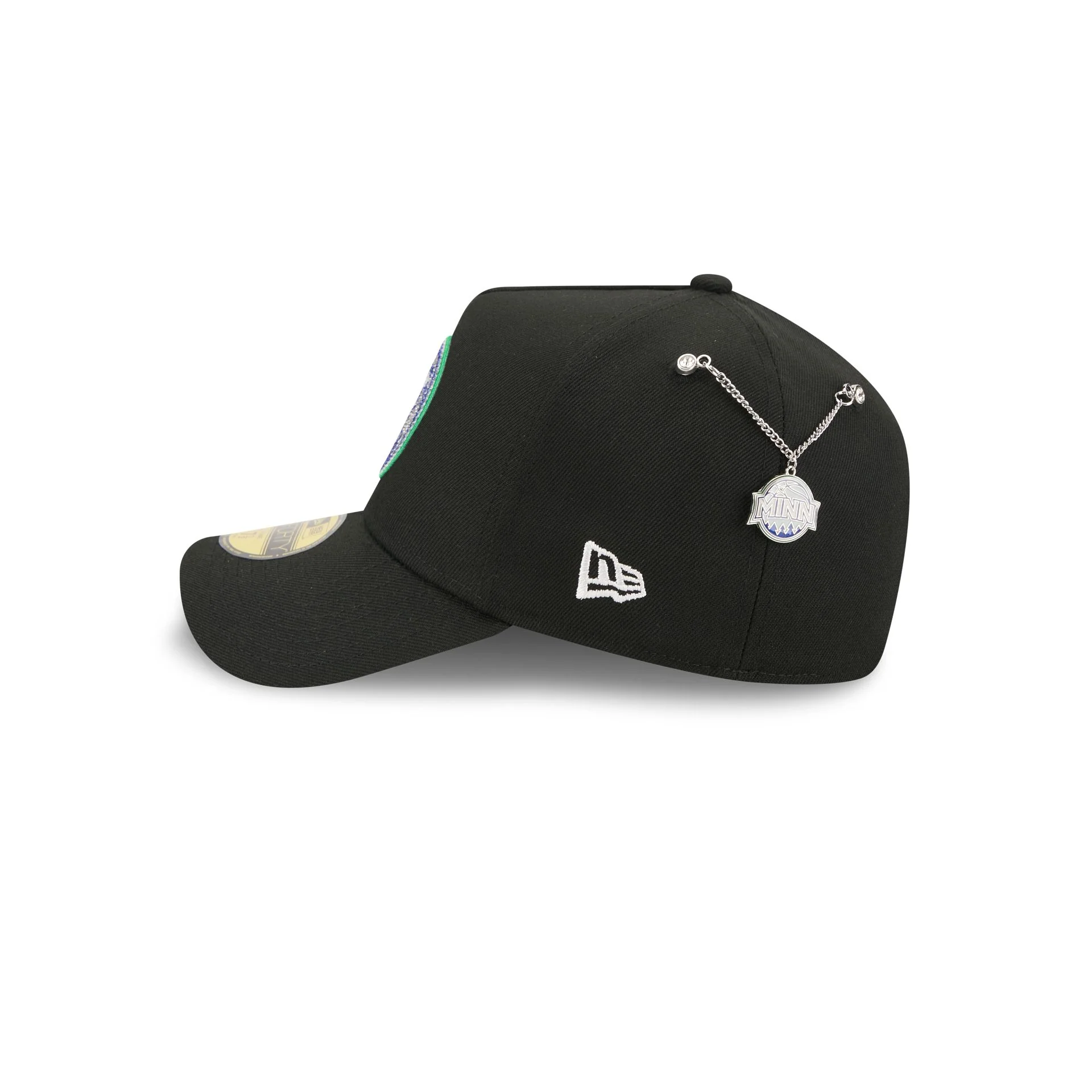 Minnesota Timberwolves 2026 Draft Black 59FORTY A-Frame Fitted Hat - Image 4