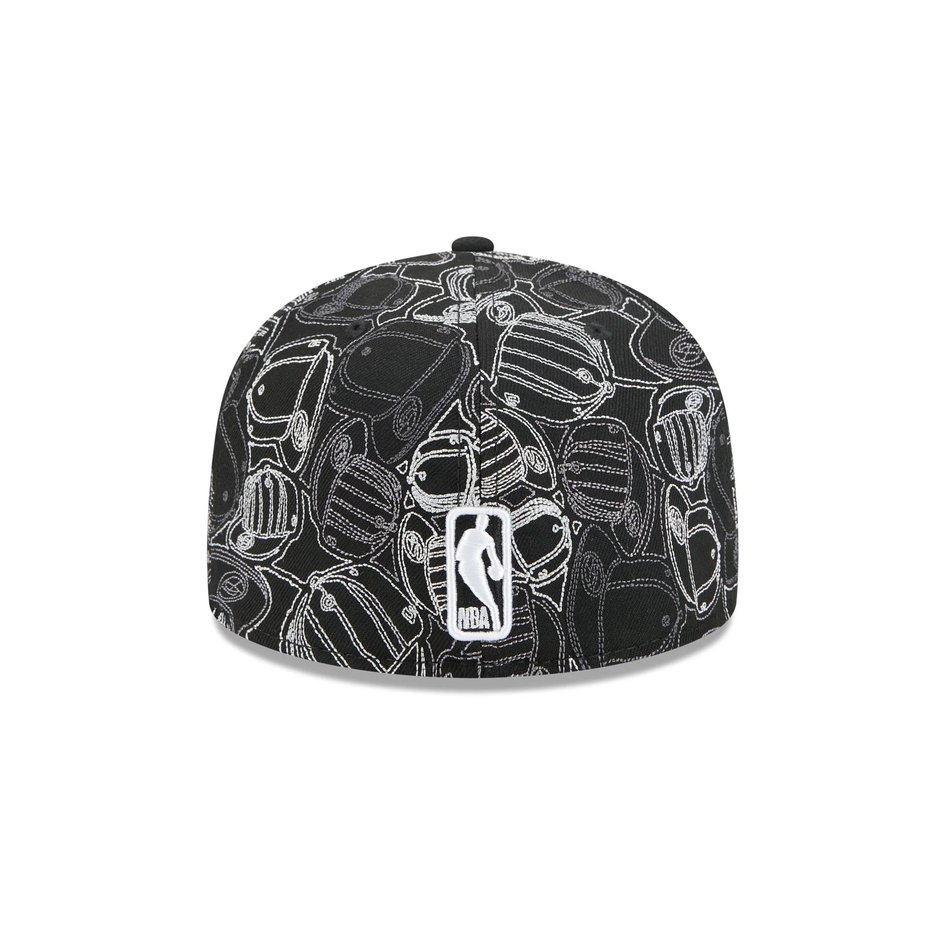 Minnesota Timberwolves Cap Scramble 59FIFTY Fitted Hat - Image 6
