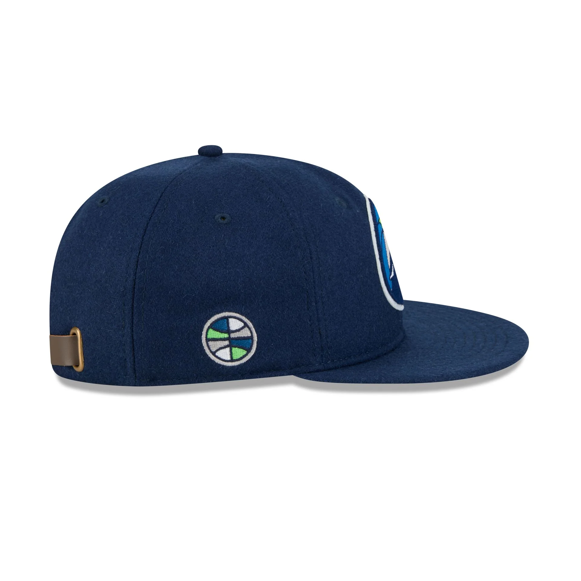 Minnesota Timberwolves Chenille Woven Retro Crown 9FIFTY Adjustable Hat - Image 4
