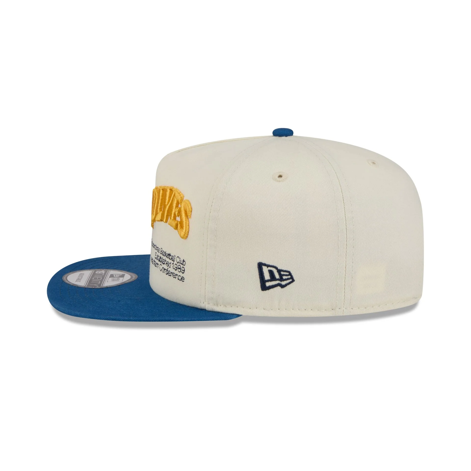 Minnesota Timberwolves Conference Script Chrome White 19TWENTY Adjustable Hat - Image 5