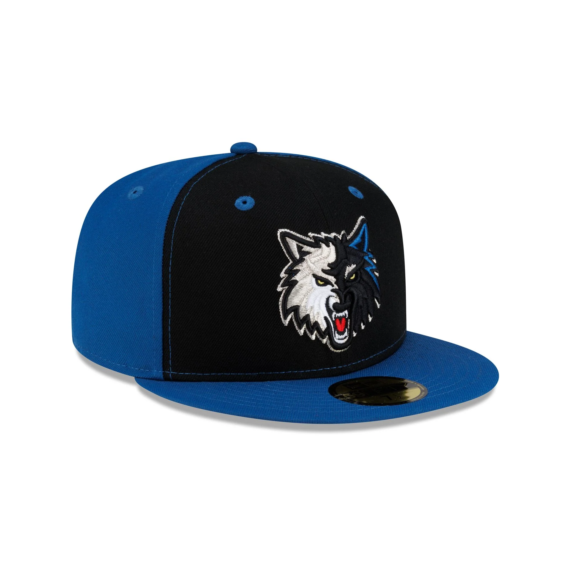 Minnesota Timberwolves Hardwood Classics 2000s 59FIFTY Fitted Hat - Image 3