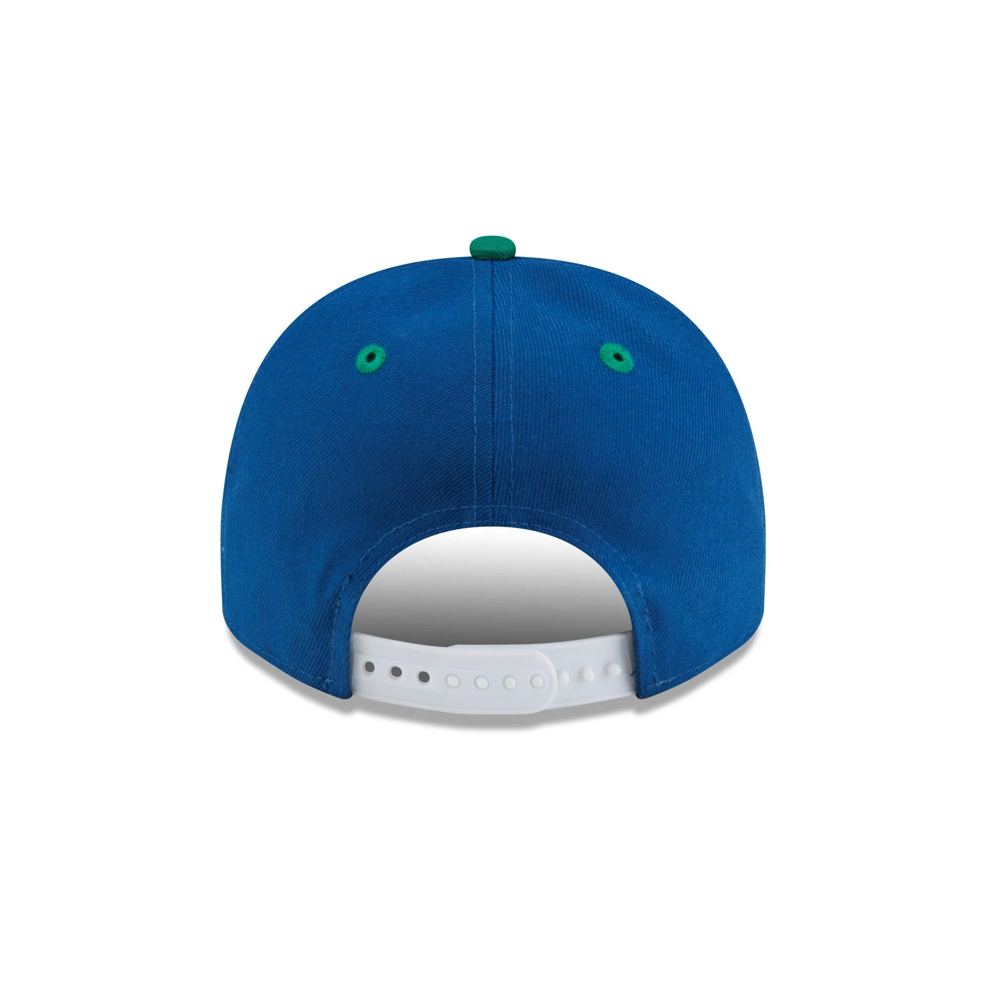 Minnesota Timberwolves Hardwood Classics 90s Script 9FIFTY A-Frame Snapback Hat - Image 6