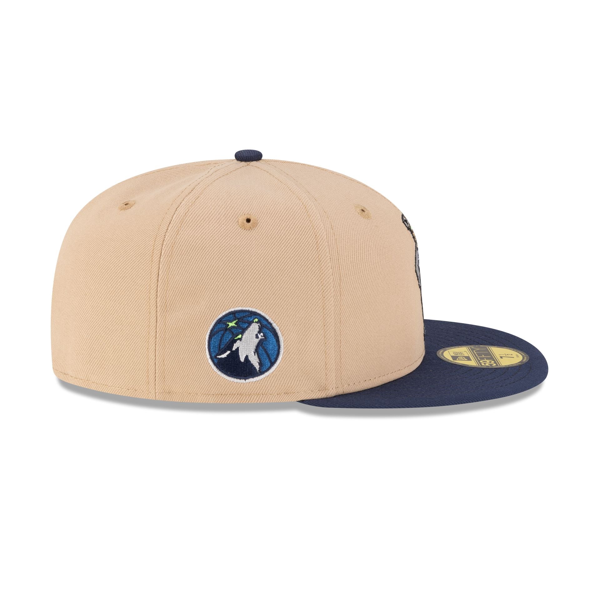 Minnesota Timberwolves Mascot Camel 59FIFTY Fitted Hat - Image 4