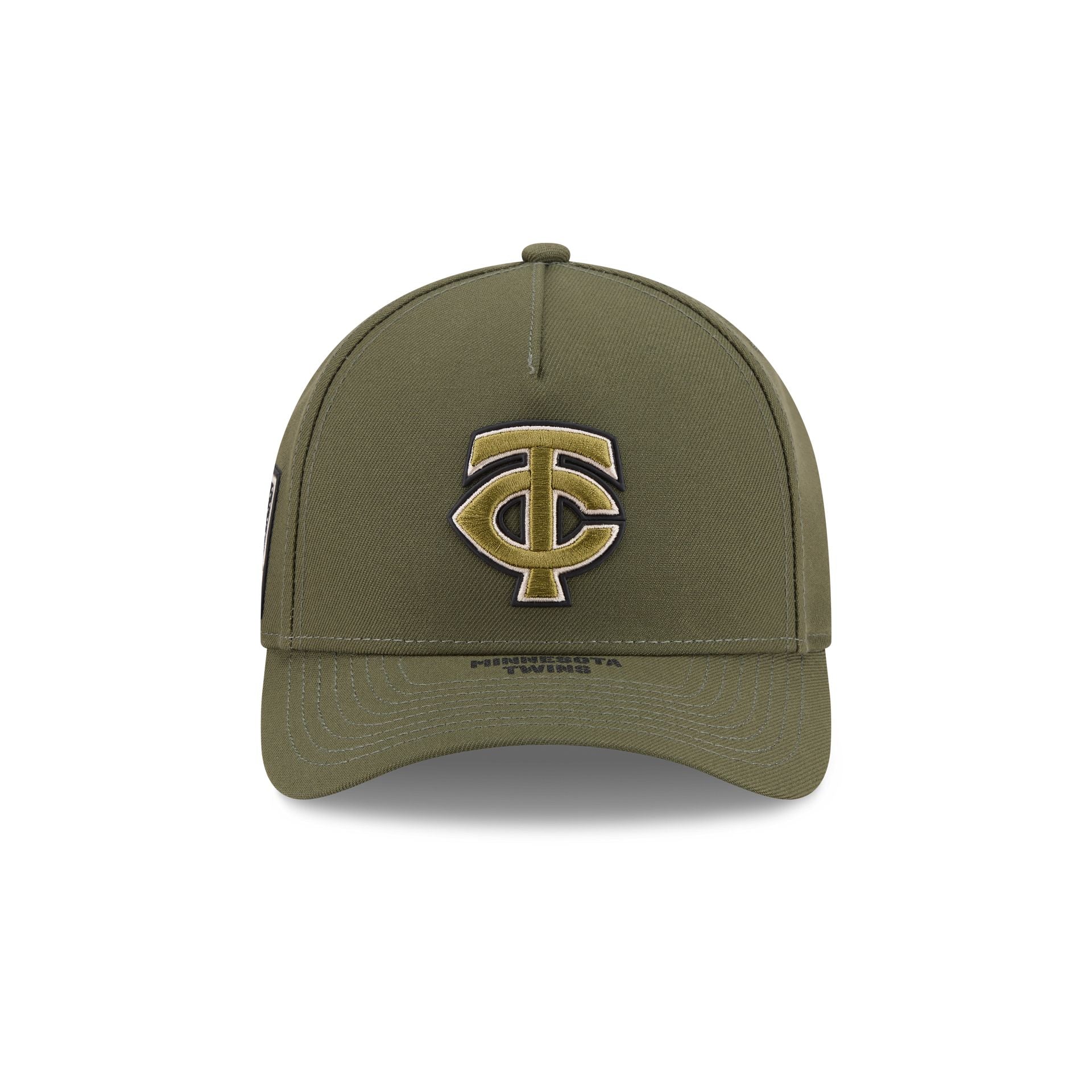 Minnesota Twins Armed Forces Day 2026 9FORTY M-Crown A-Frame Snapback Hat - Image 2
