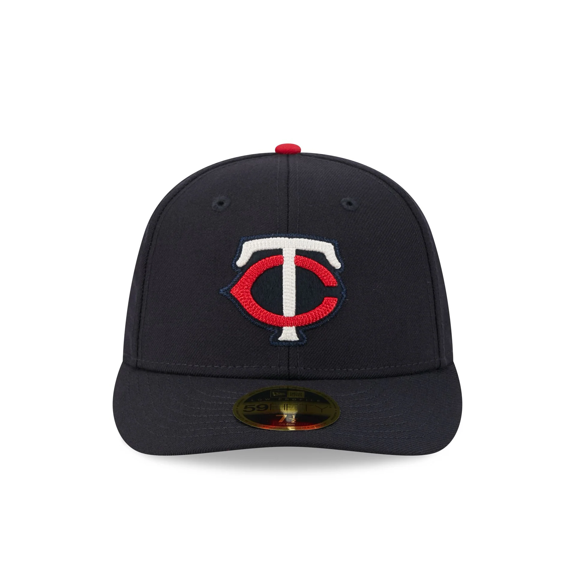 Minnesota Twins Cooperstown Navy Low Profile 59FIFTY Fitted Hat - Image 2