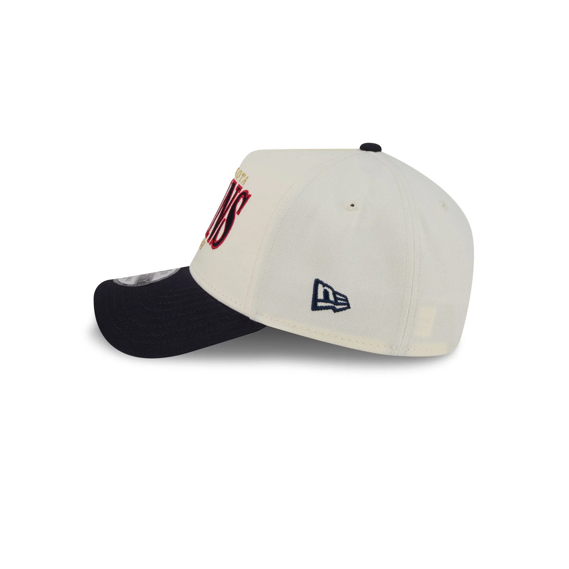 Minnesota Twins Opening Day Chrome White 9FORTY A-Frame Snapback Hat - Image 5