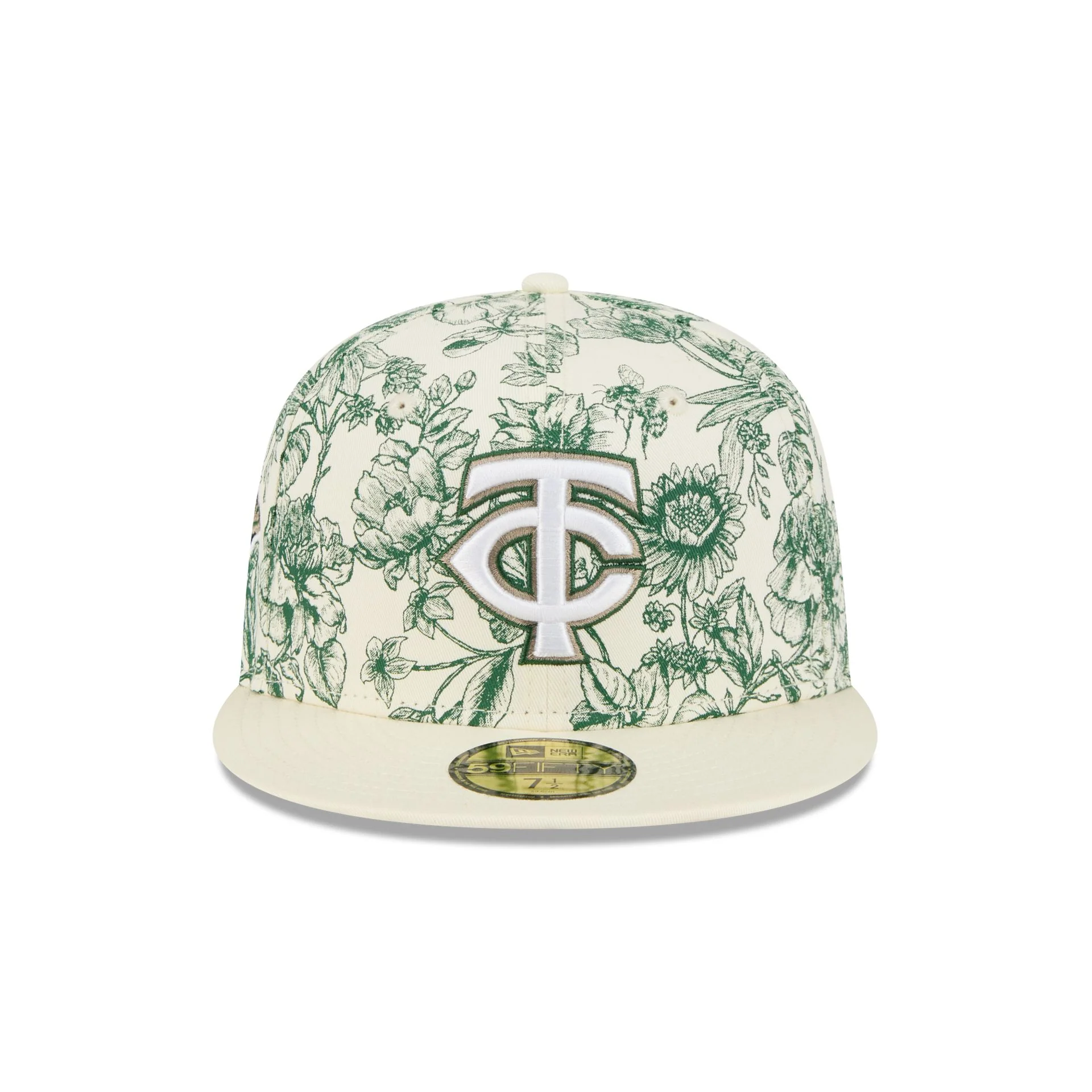 Minnesota Twins Spring Floral 59FIFTY Fitted Hat - Image 2