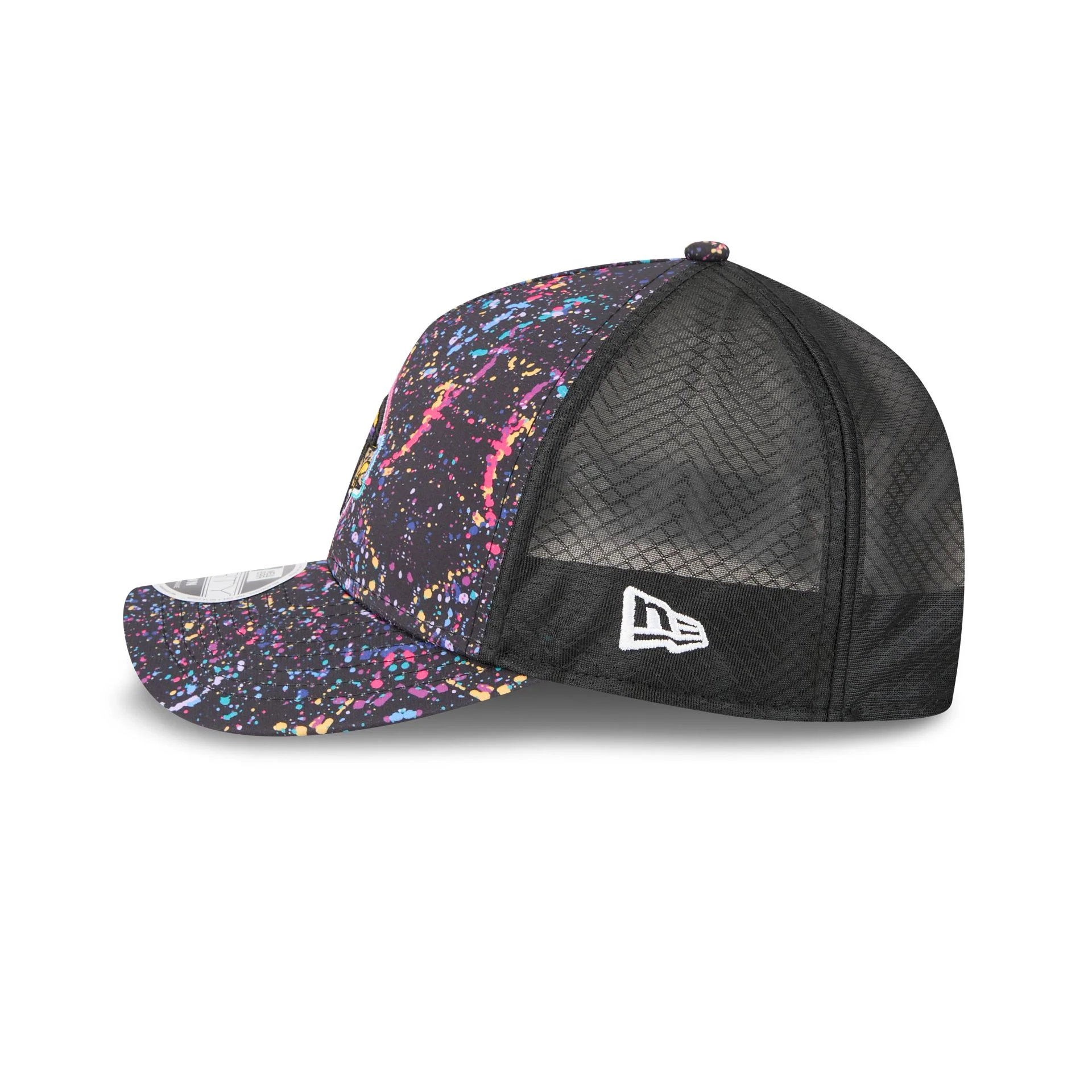Minnesota Vikings 2025 Crucial Catch 9FORTY M-Crown A-Frame Trucker Hat - Image 5