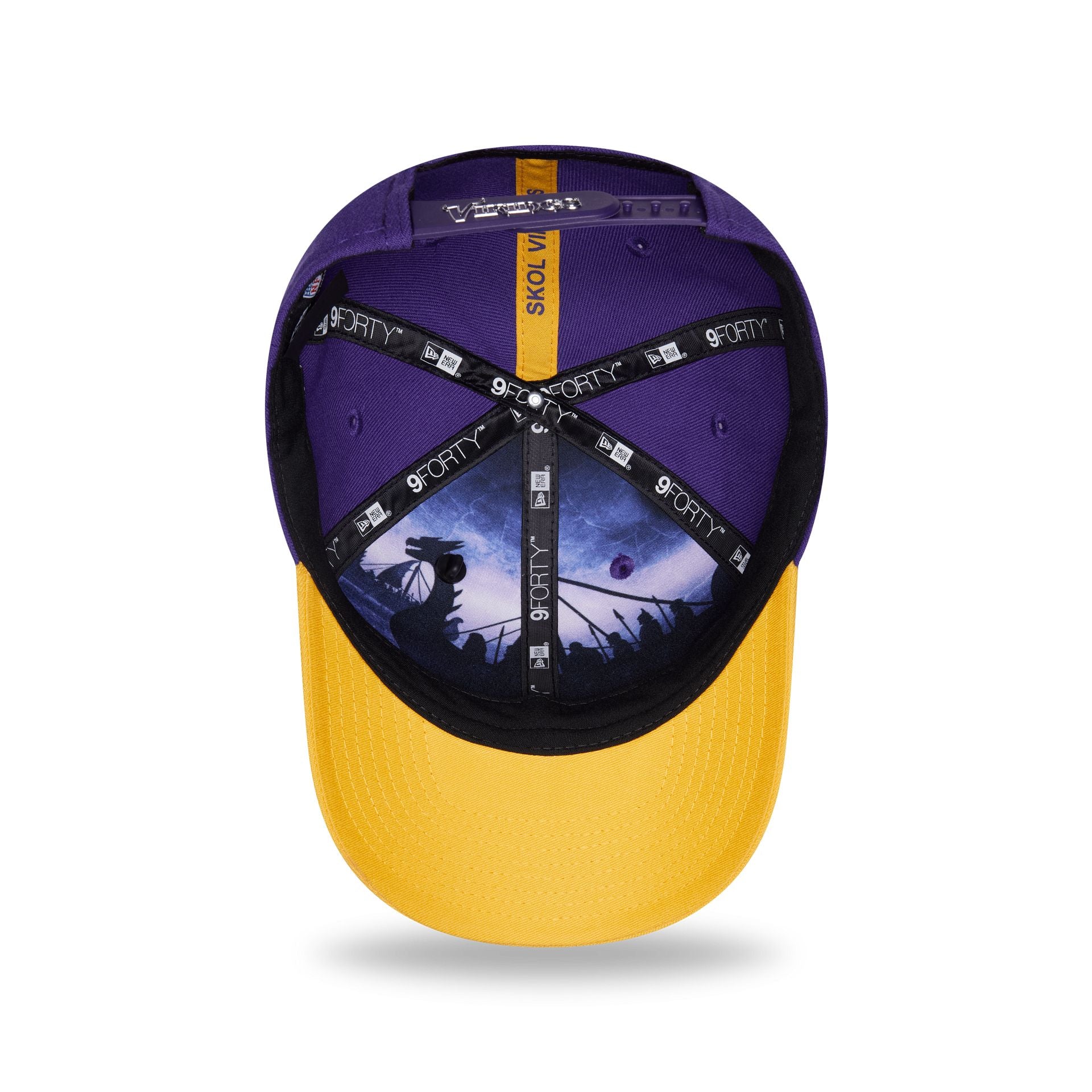 Minnesota Vikings 2026 Draft 9FORTY M-Crown Snapback Hat - Image 7