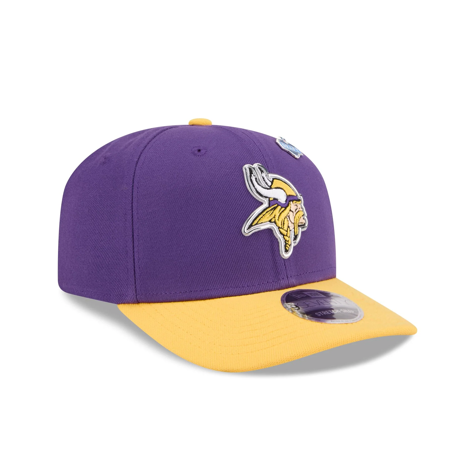 Minnesota Vikings 2026 Draft 9SEVENTY Stretch-Snap Hat - Image 3