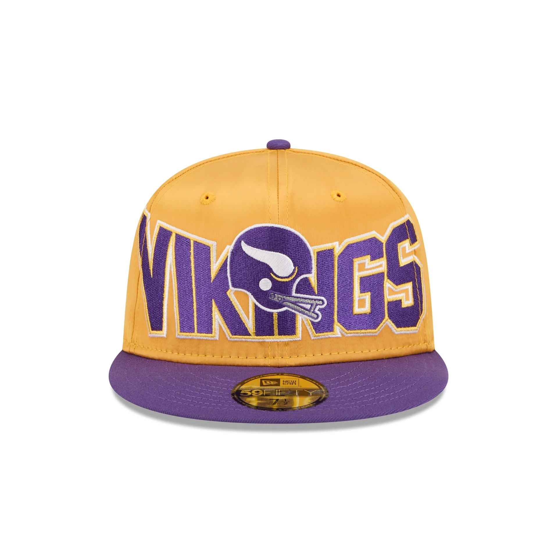 Minnesota Vikings Bold Satin 59FIFTY Fitted Hat - Image 2