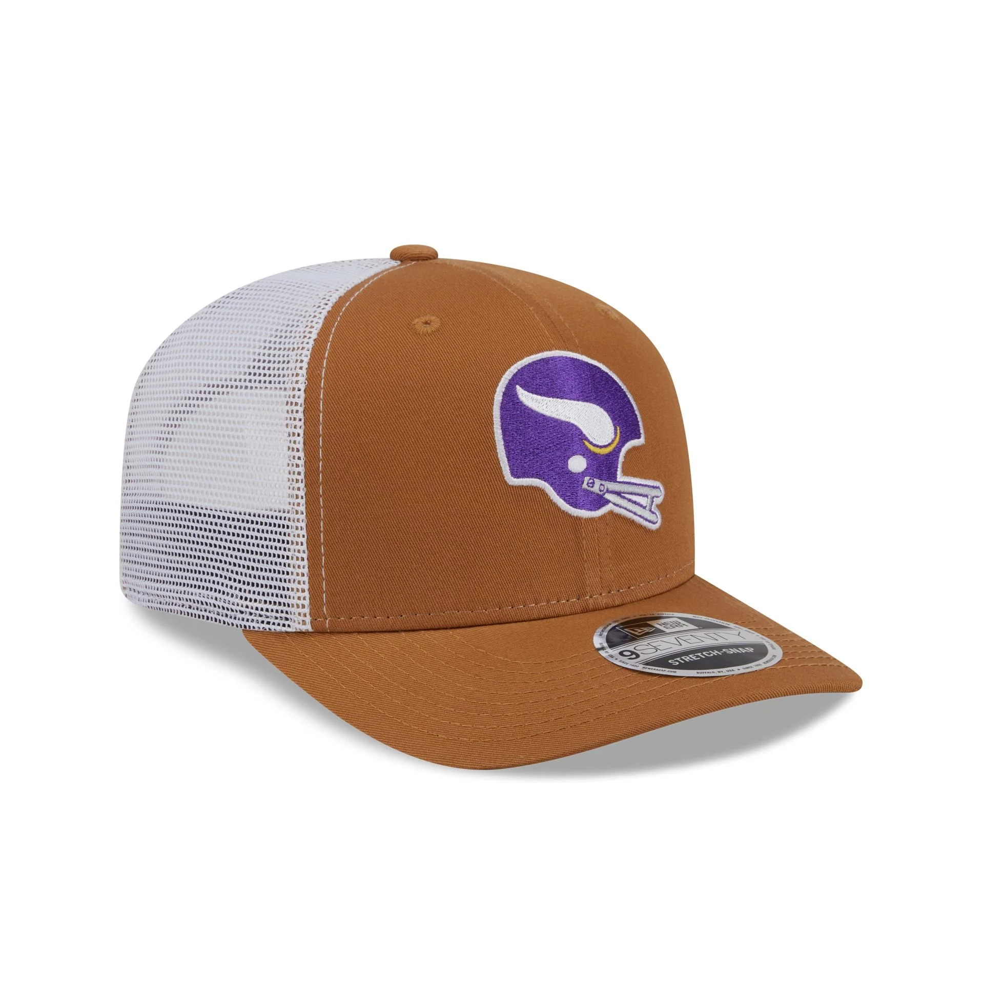 Minnesota Vikings Bronze 9SEVENTY Trucker Hat - Image 3