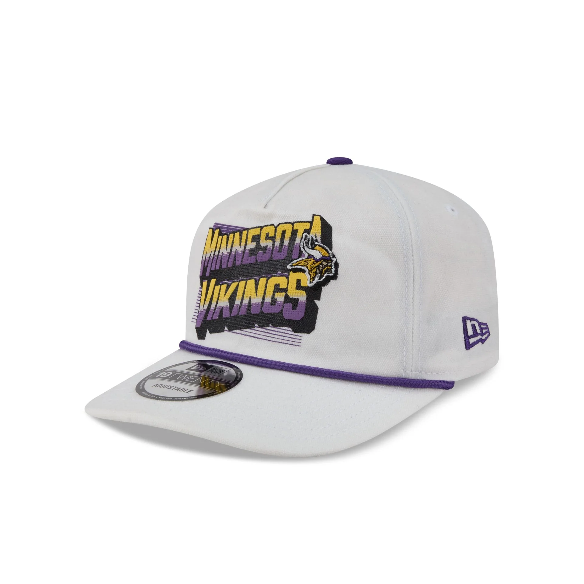 Minnesota Vikings Duck Cloth 19TWENTY Adjustable Hat