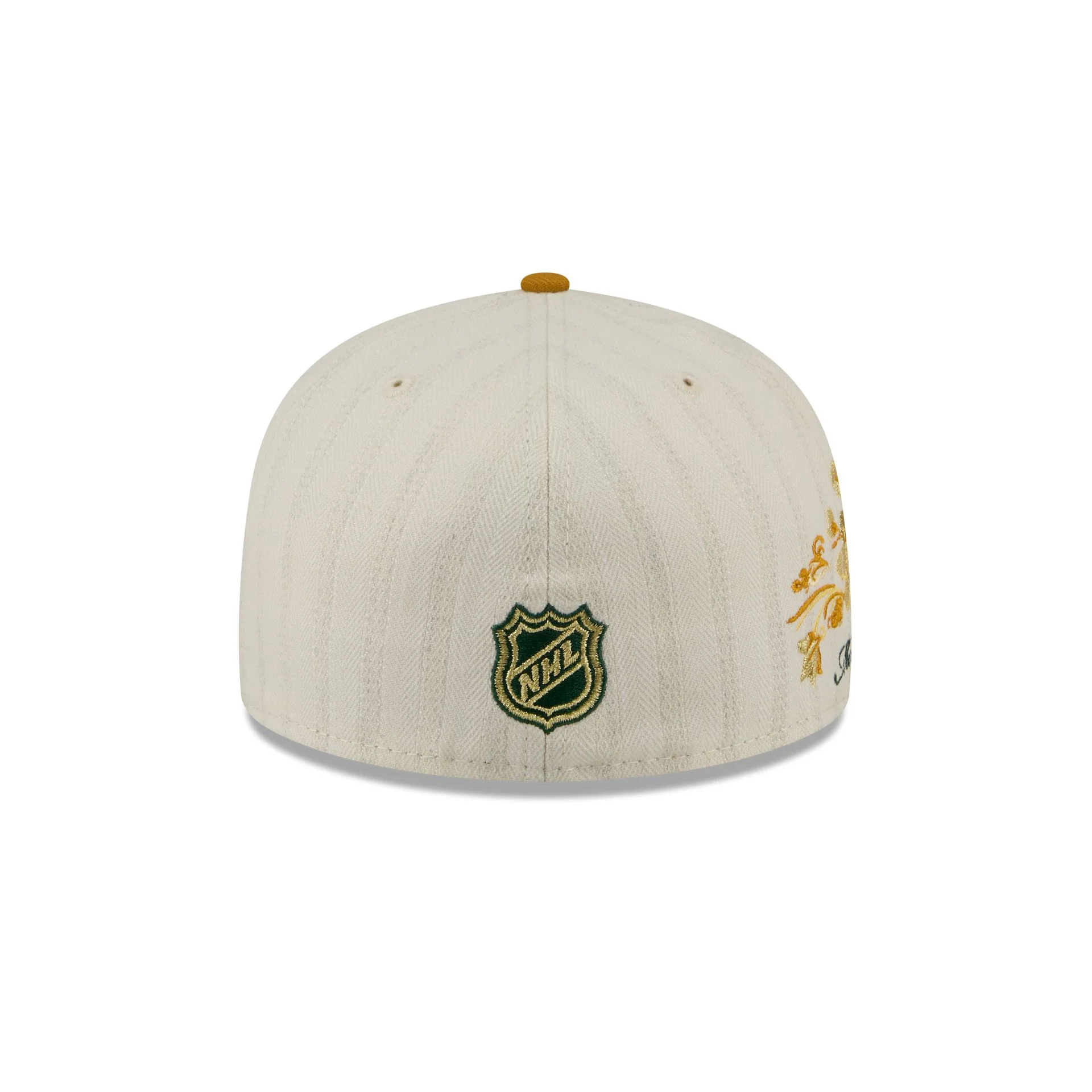 Minnesota Wild Chrome Herringbone 59FIFTY Fitted Hat - Image 6