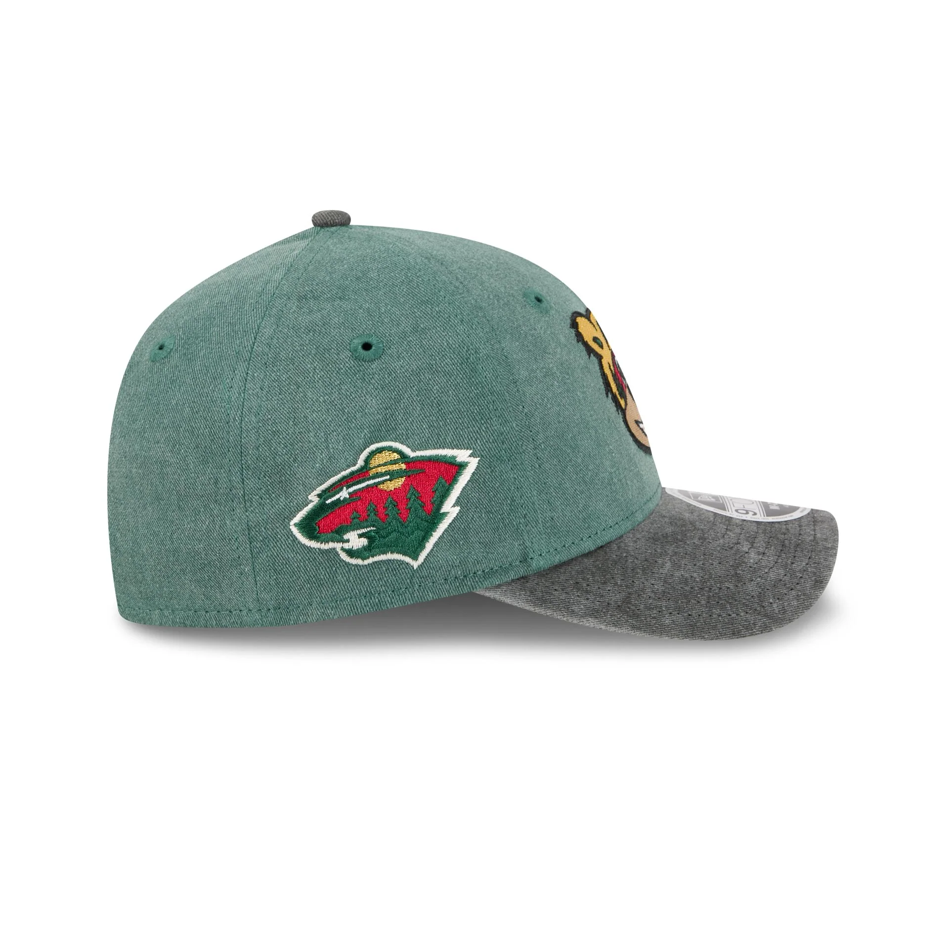 Minnesota Wild Mascot 9FORTY M-Crown Snapback Hat - Image 4