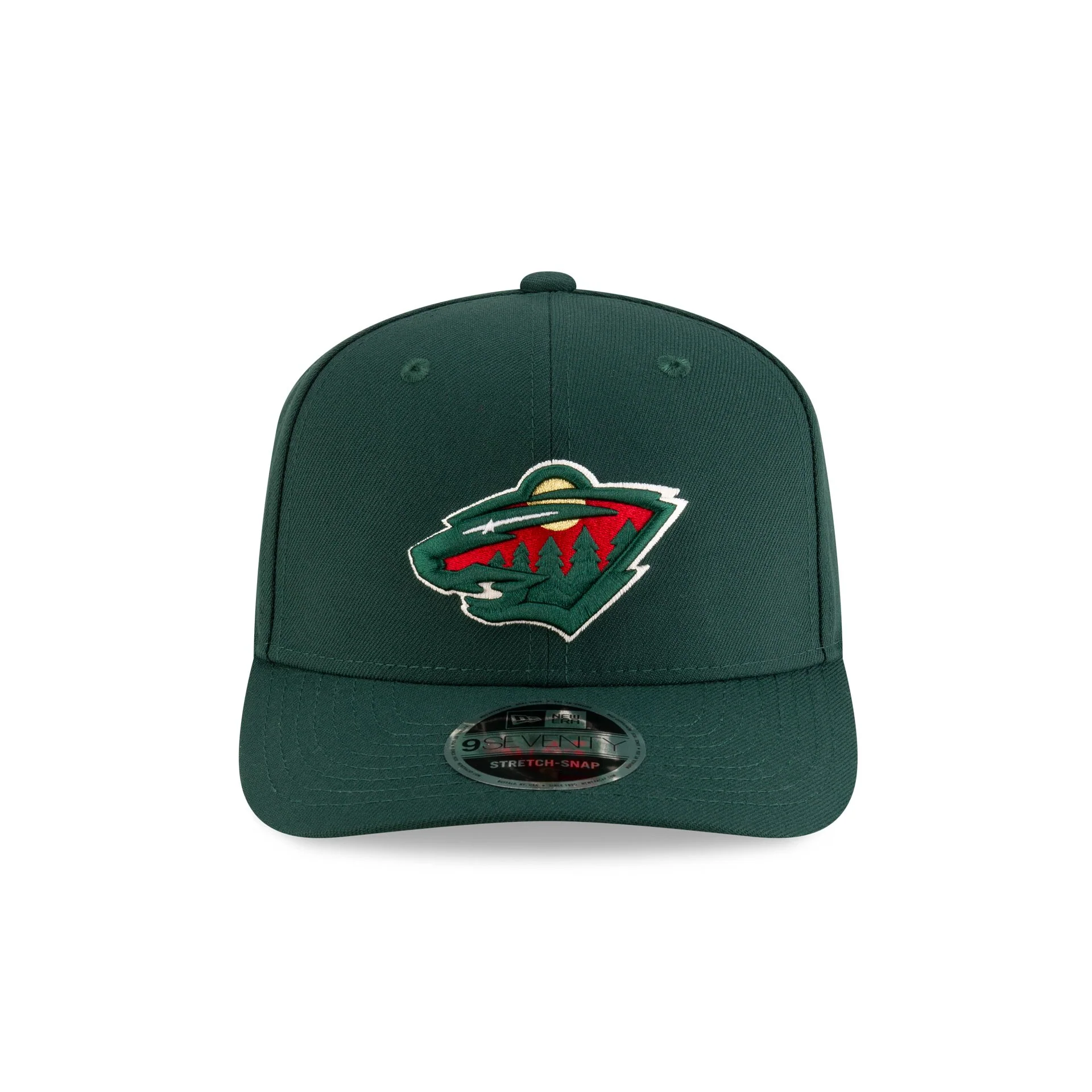 Minnesota Wild Team 9SEVENTY Stretch-Snap Hat - Image 2