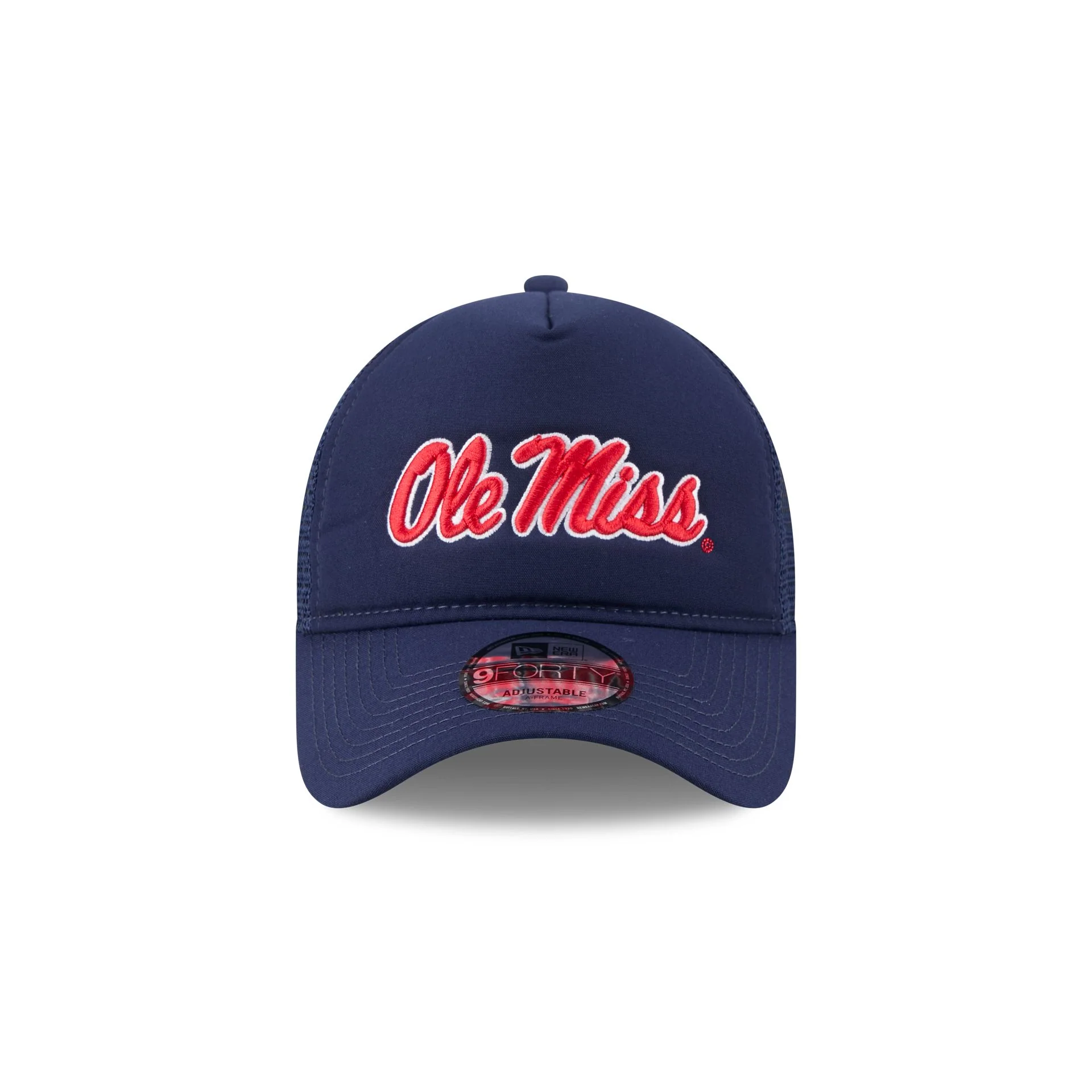 Mississippi Rebels Go-To 9FORTY A-Frame Trucker Hat - Image 2