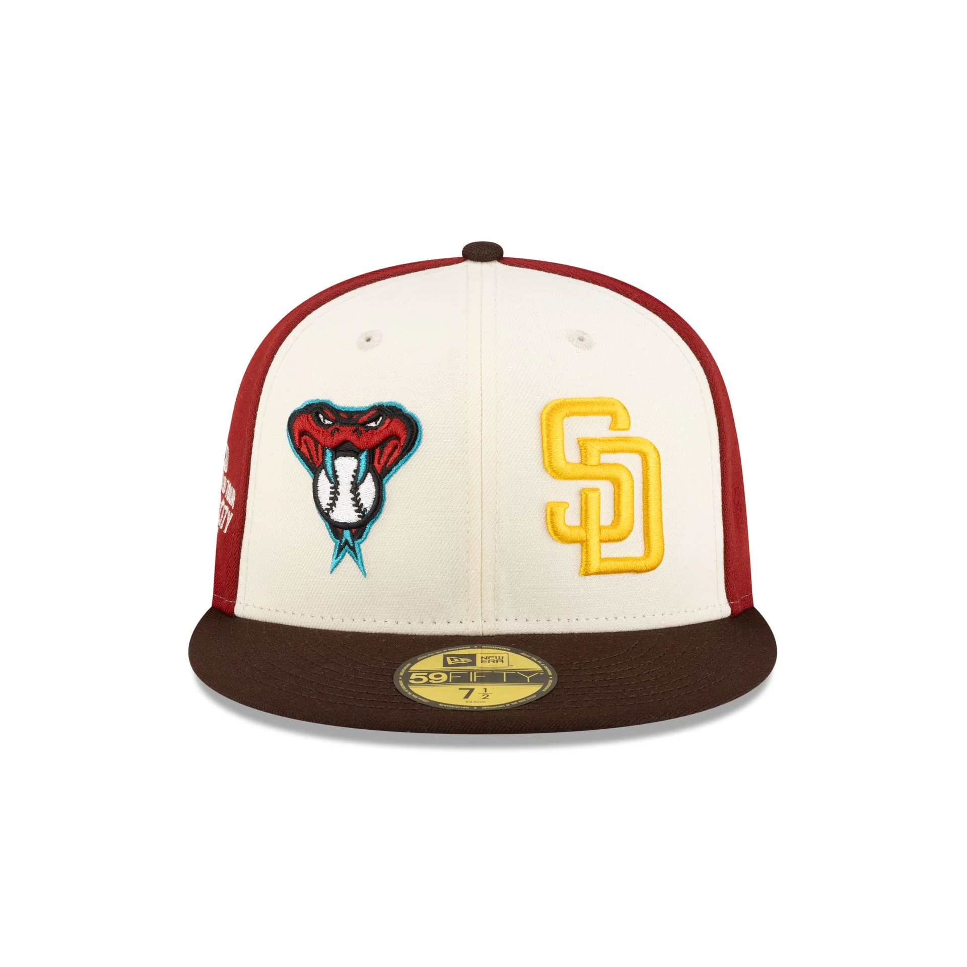 MLB 2026 MLB World Tour Mexico City Series Arizona Diamondbacks vs. San Diego Padres Three Tone 59FIFTY Fitted Hat - Image 2