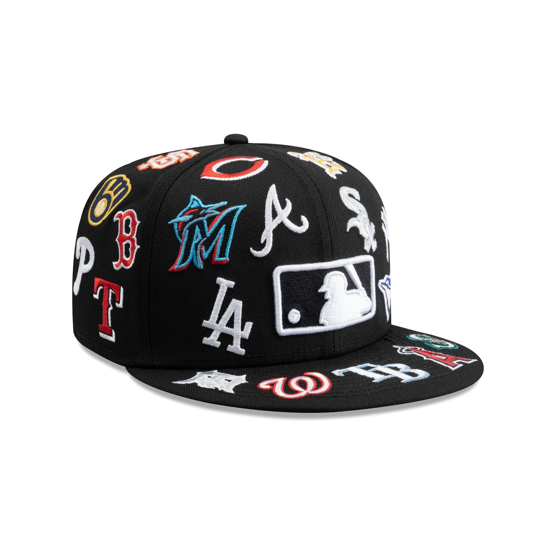 MLB Logo Scramble 59FIFTY Fitted Hat - Image 3