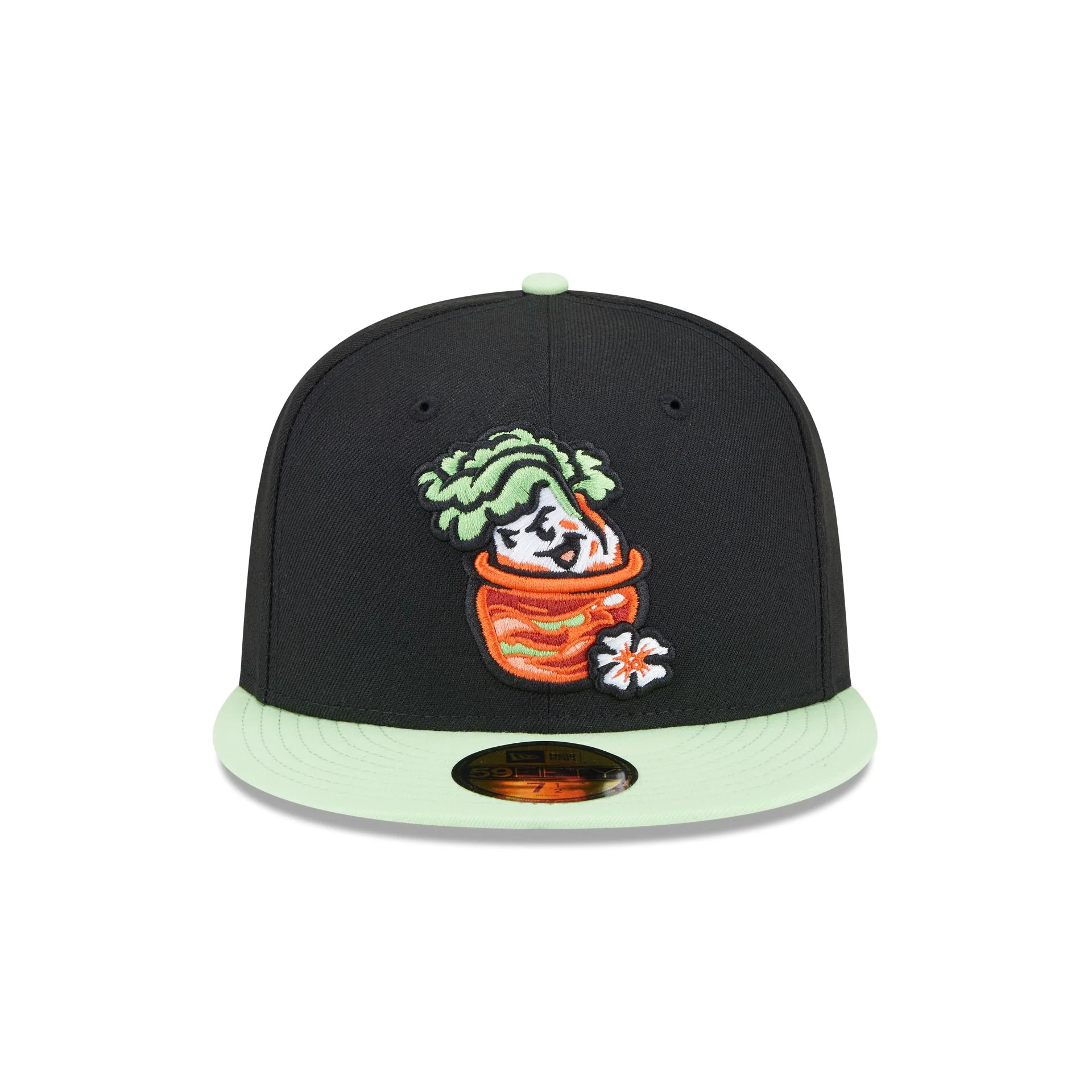 Montgomery Biscuits Theme Night Black 59FIFTY Fitted Hat - Image 2