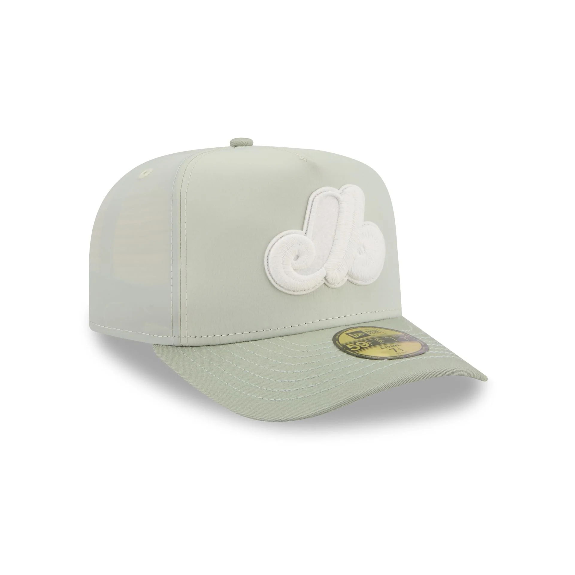 Montreal Expos Crinkle 59FIFTY A-Frame Fitted Hat - Image 3