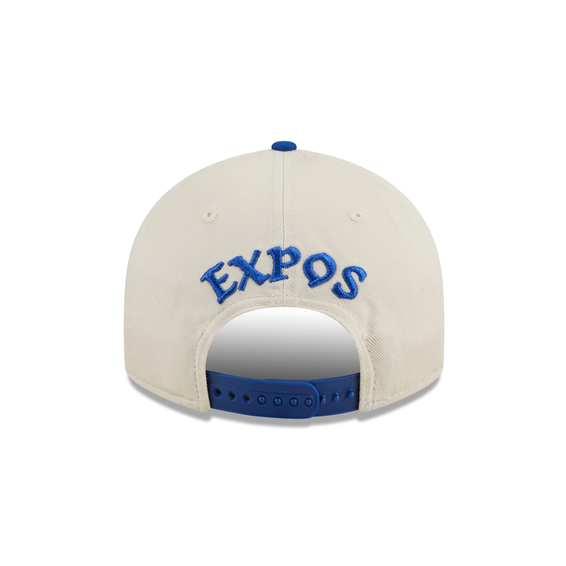 Montreal Expos Scattered Patches Retro Crown 9FIFTY Snapback Hat - Image 6