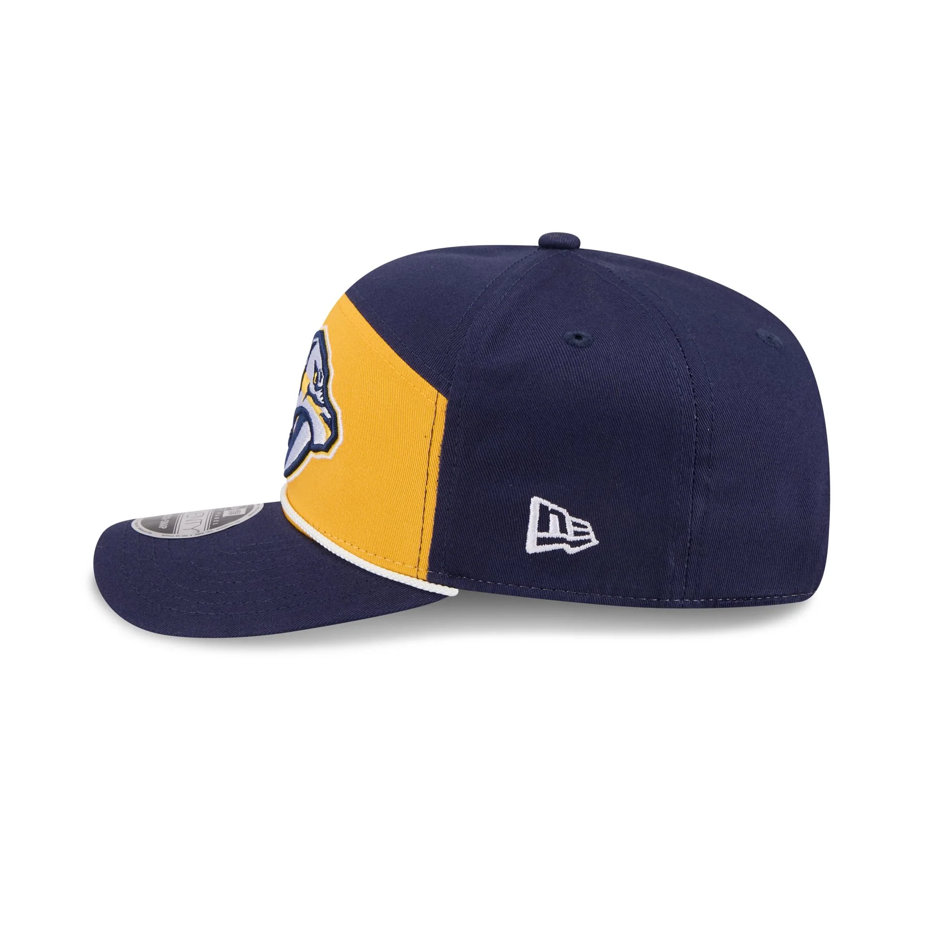 Nashville Predators Split Panel 9SEVENTY Stretch-Snap Hat - Image 4