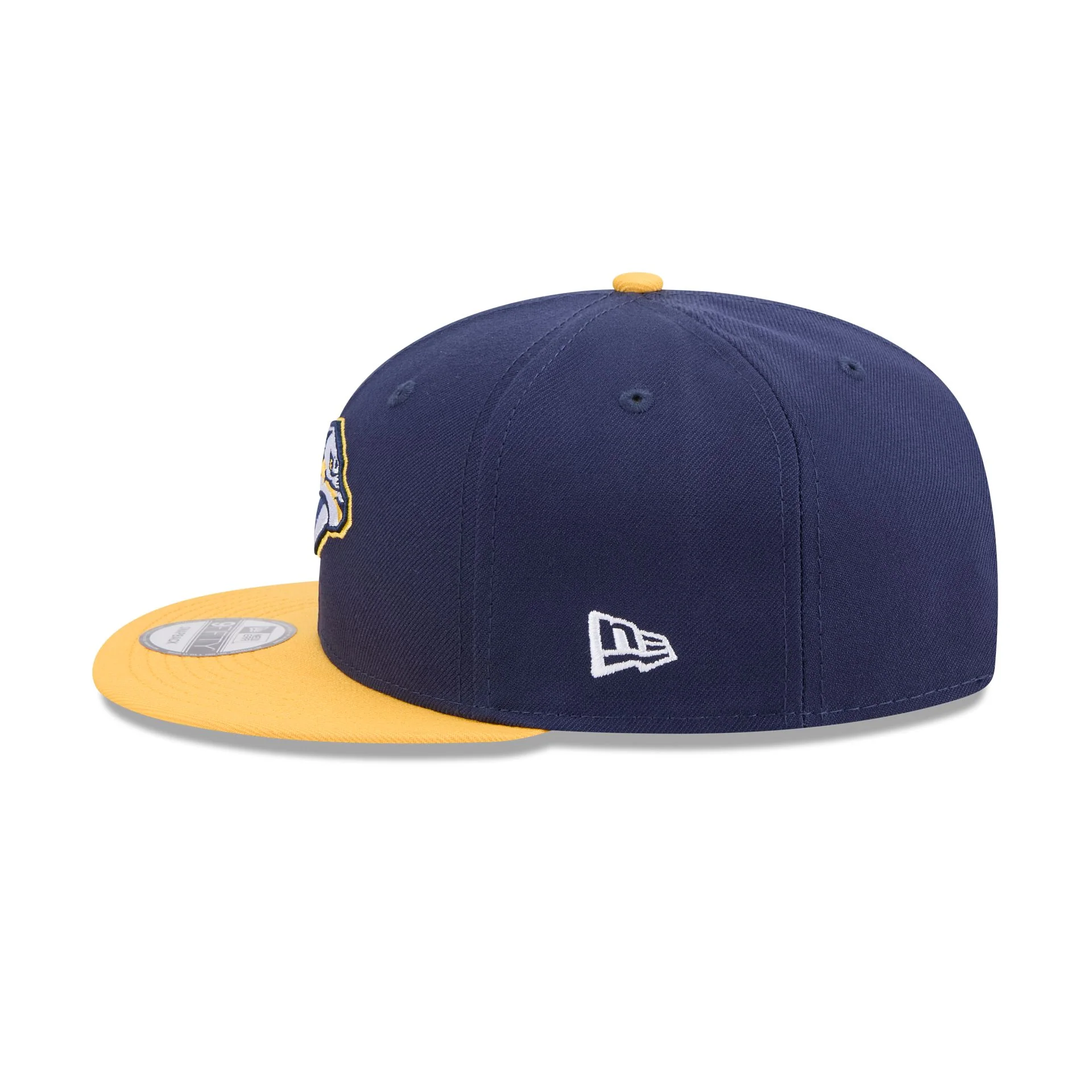 Nashville Predators Yellow Visor 9FIFTY Snapback Hat - Image 4